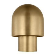 Kennett LED Small Table Lamp, 120-240V, Natural Brass Finish - Bees Lighting
