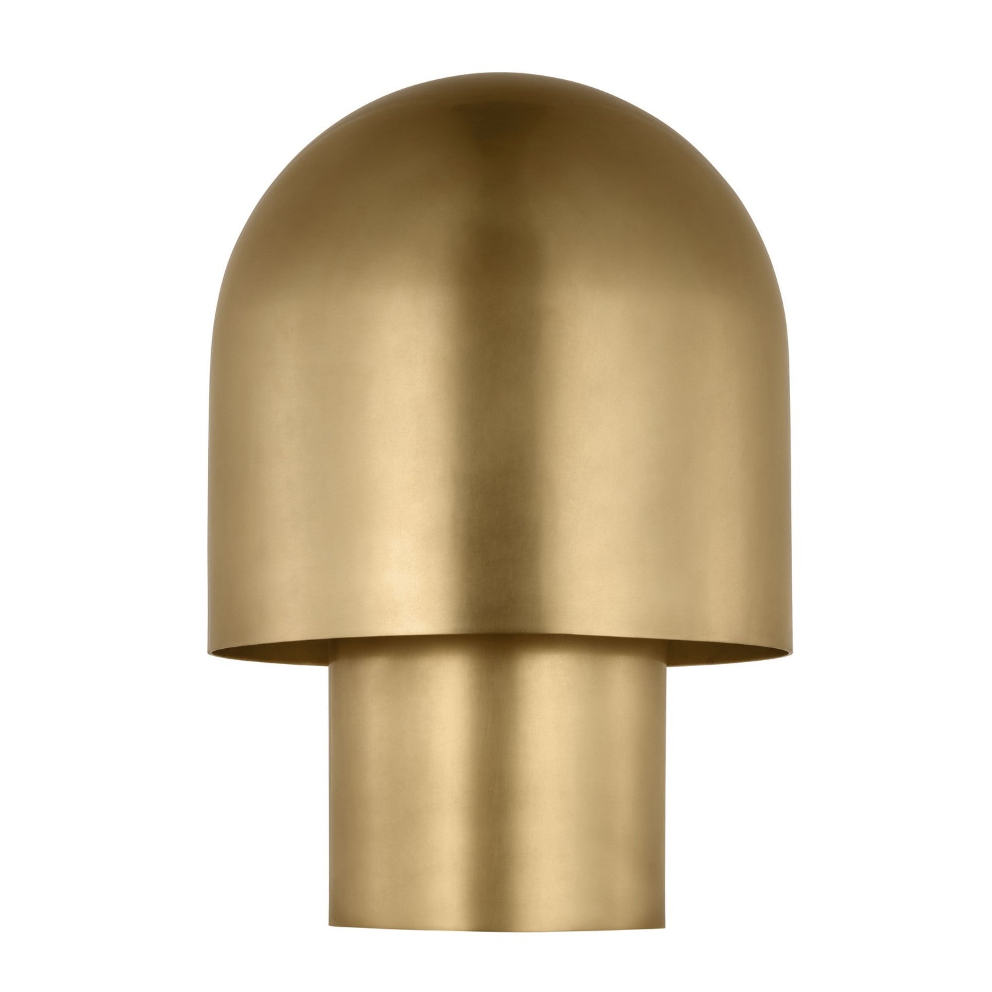 Kennett LED Small Table Lamp, 120-240V, Natural Brass Finish - Bees Lighting