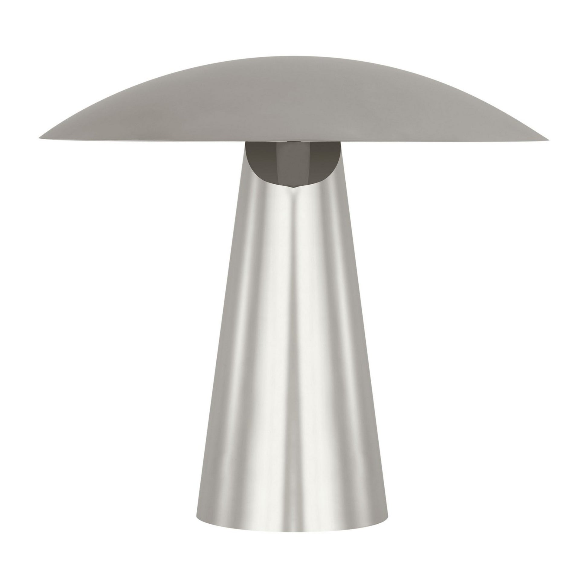 Aegis Medium Table Lamp, 120-240V, Polished Nickel Finish - Bees Lighting
