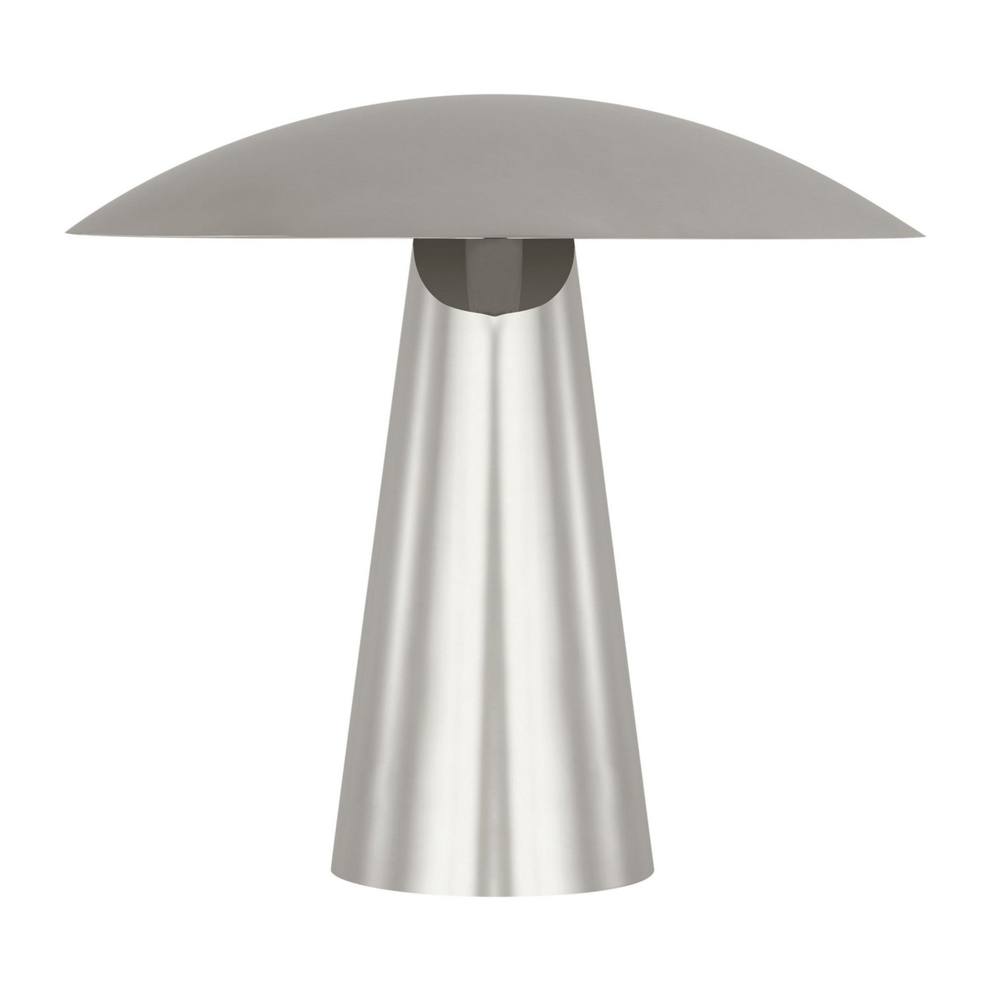 Aegis Medium Table Lamp, 120-240V, Polished Nickel Finish - Bees Lighting