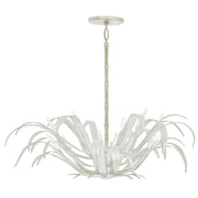 Kagra 12-Light 42" Chandelier, White Finish - Bees Lighting