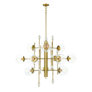 Traiton 3-Tiers 12-Light 48" Grand Chandelier, Gold Finish - Bees Lighting