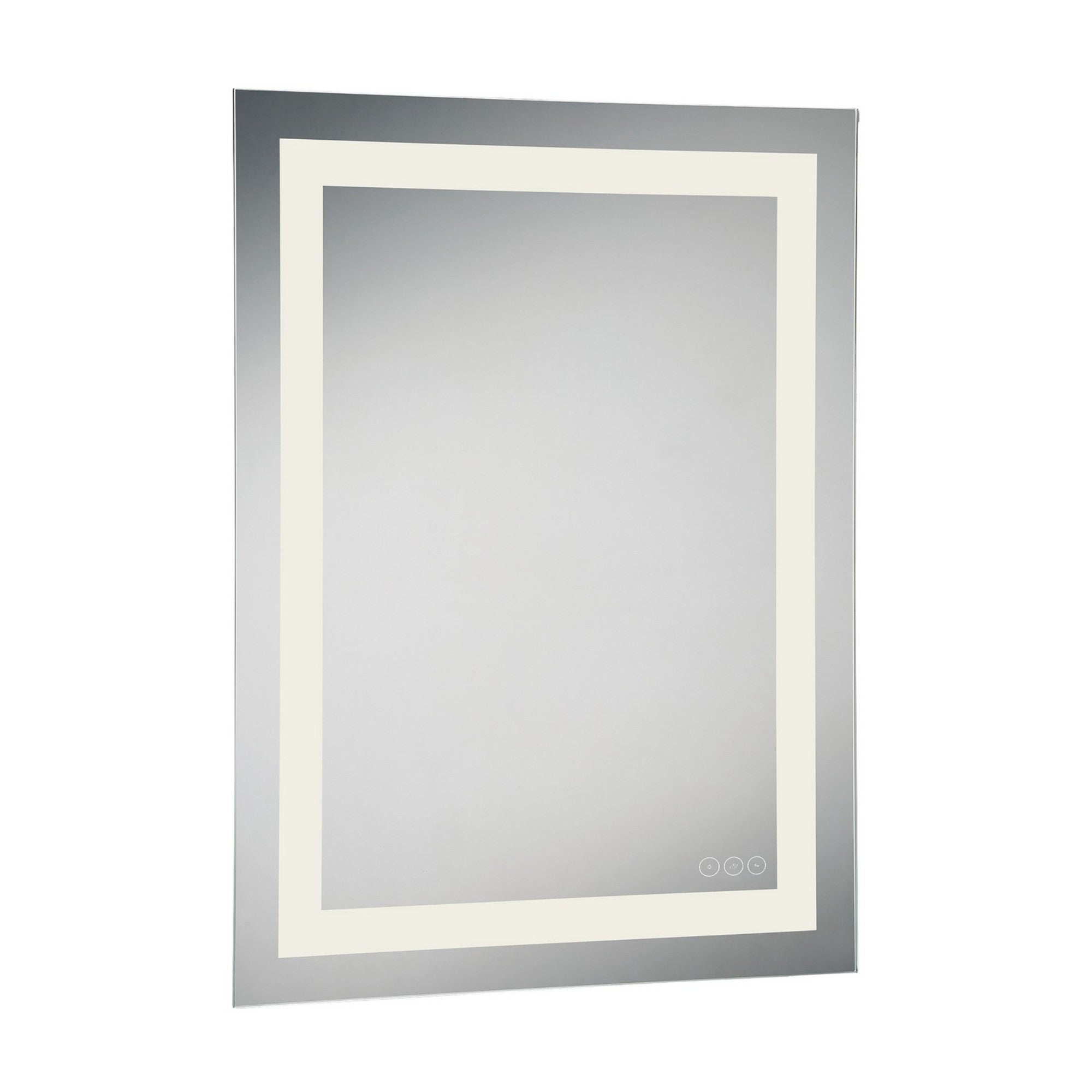 Aspen 24" LED Mirror, Silver Finish - Bees Lighting