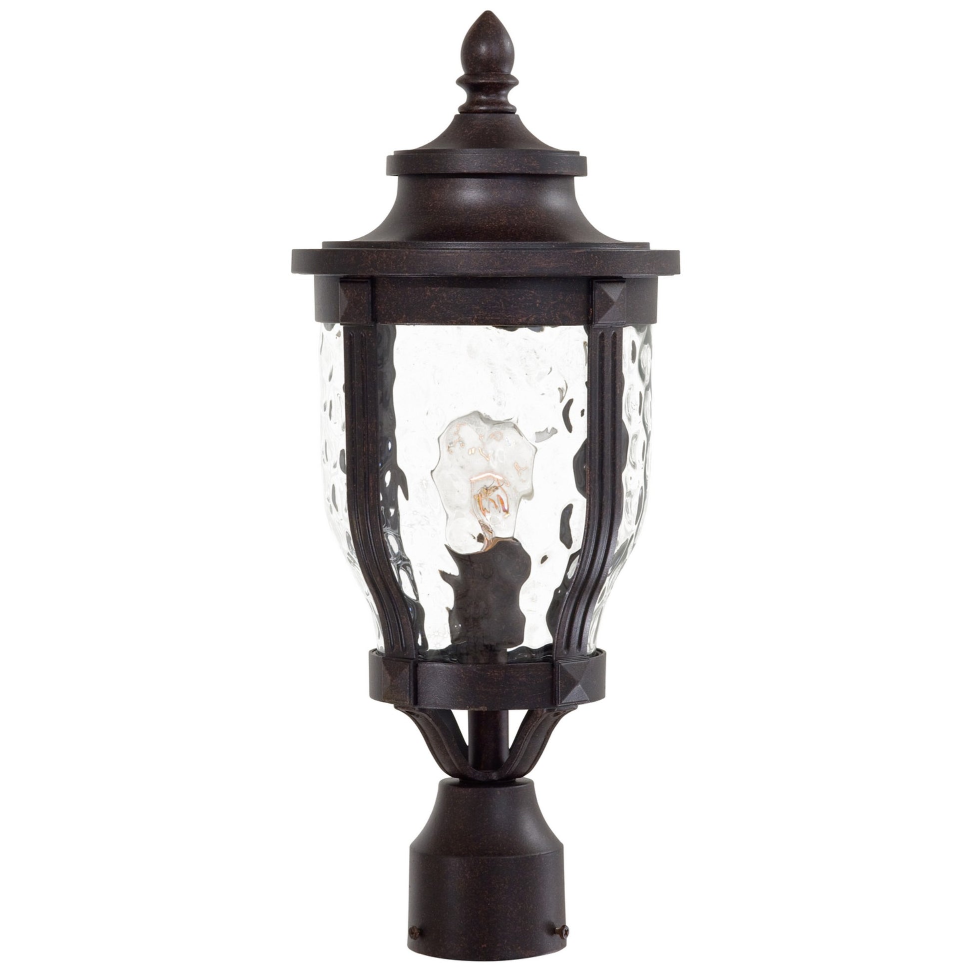 Merrimack 20" Outdoor Post Mount, Corona Bronze Finish - Bees Lighting