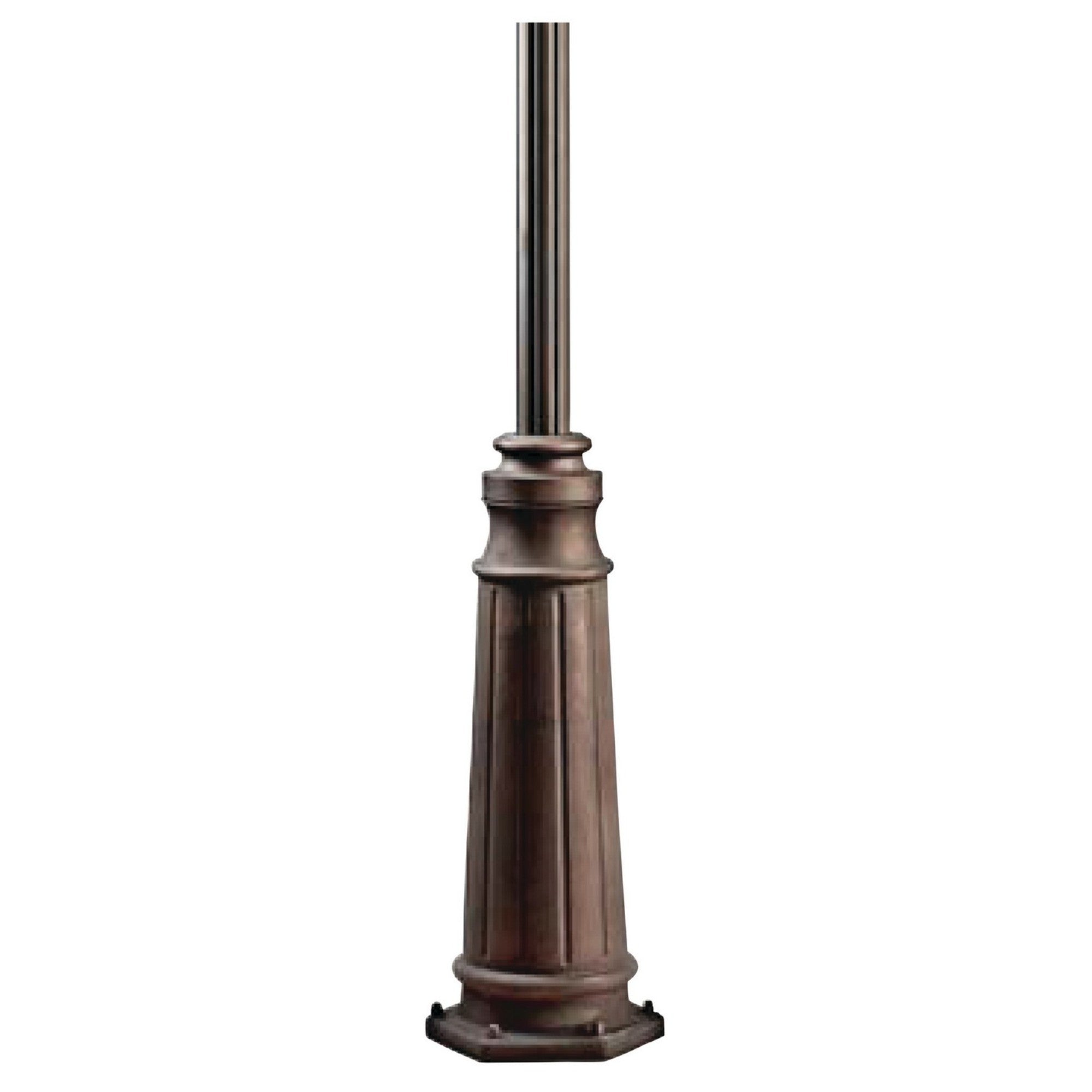 Kichler 8ft x 3 in Round Light Post - Bees Lighting