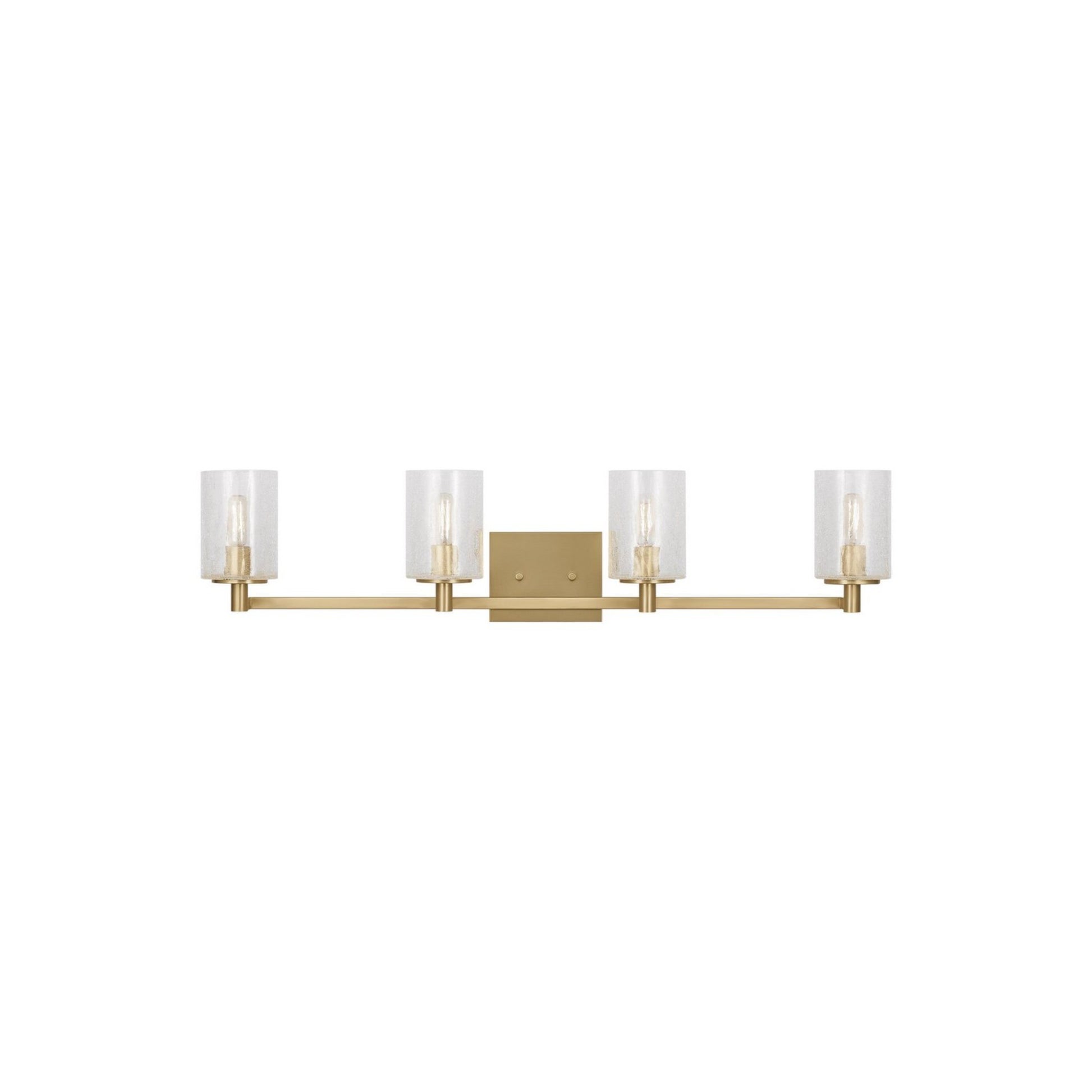 Parker 35" 4-Light Bathroom Vanity, Satin Bronze Finish - Bees Lighting
