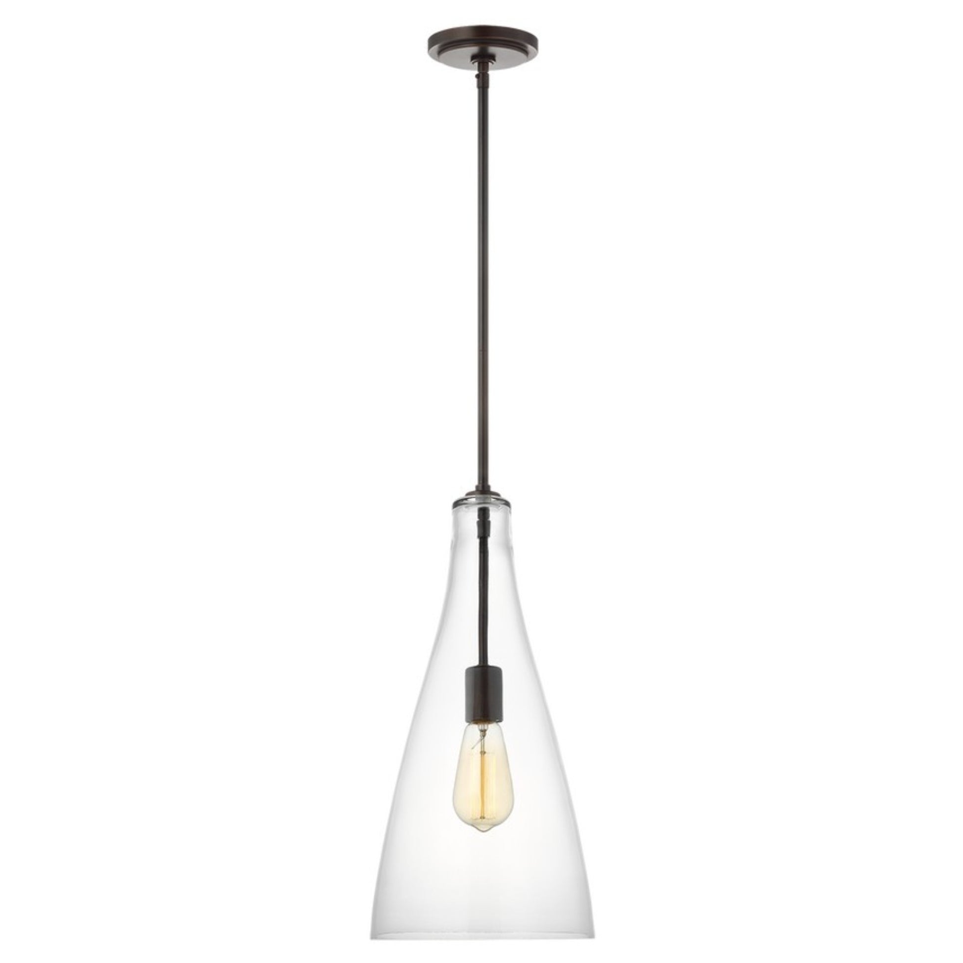 Arilda 9" Pendant, Midnight Black Finish - Bees Lighting
