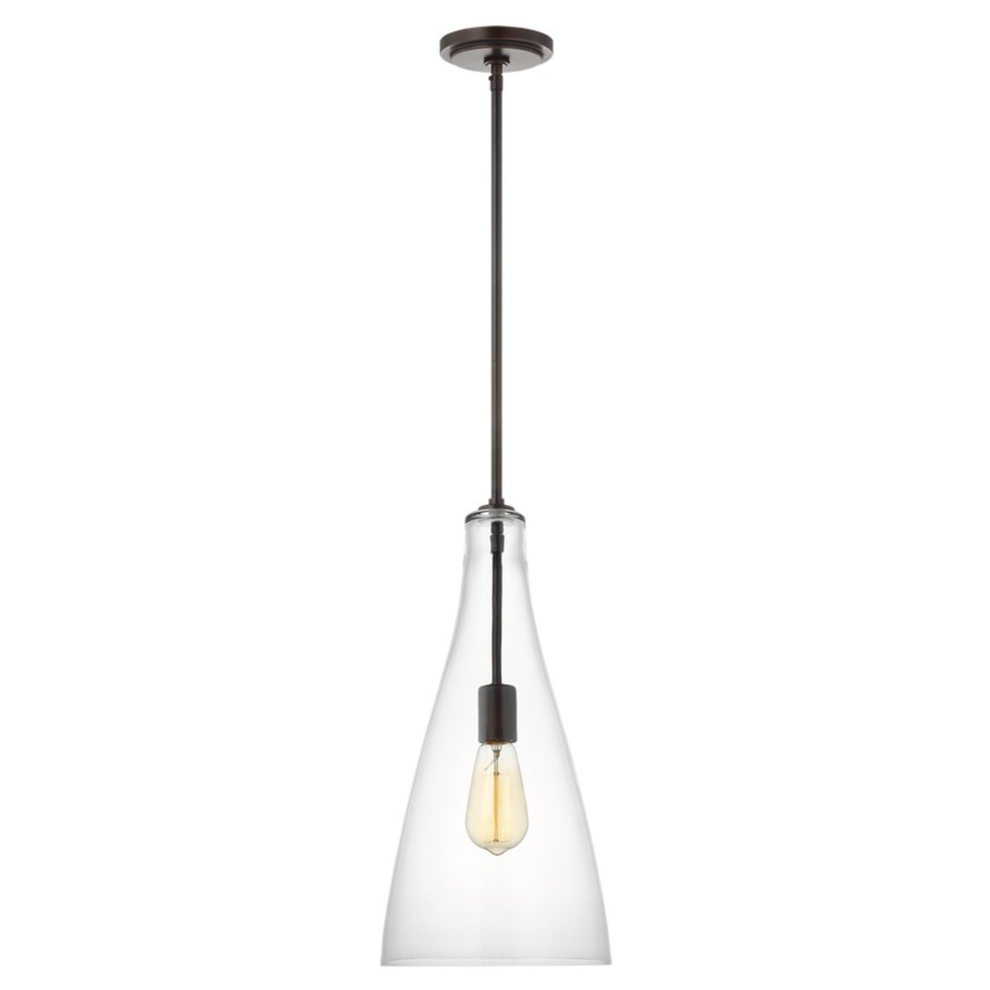 Arilda 9" Pendant, Midnight Black Finish - Bees Lighting