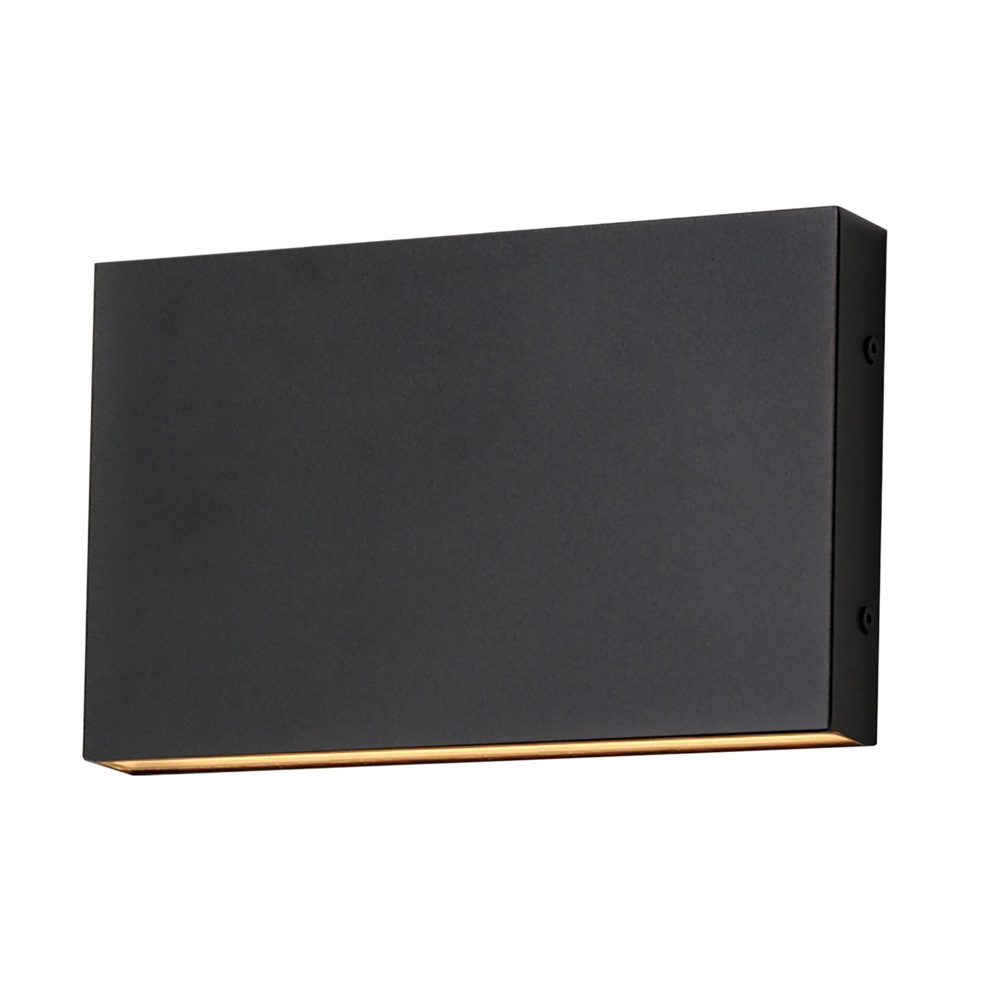 Brik 12" LED Outdoor Wall Sconce, 120-277V, Black Finish - Bees Lighting
