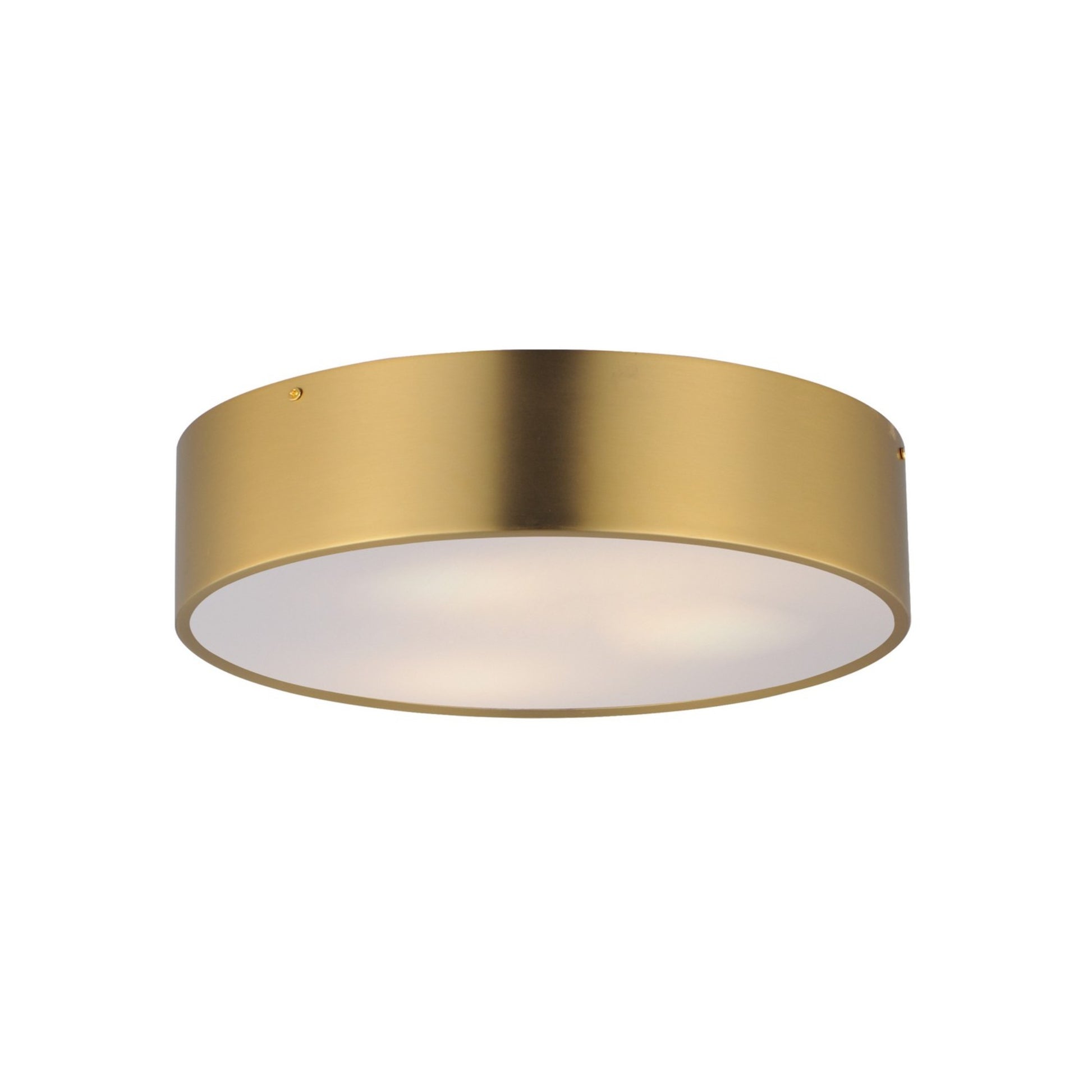 Tommy 16" 3-Light Surface Mount, Satin Brass Finish - Bees Lighting