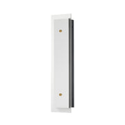 Spectre 24" LED Wall Sconce, Black & Natural Aged Brass Finish - Bees Lighting