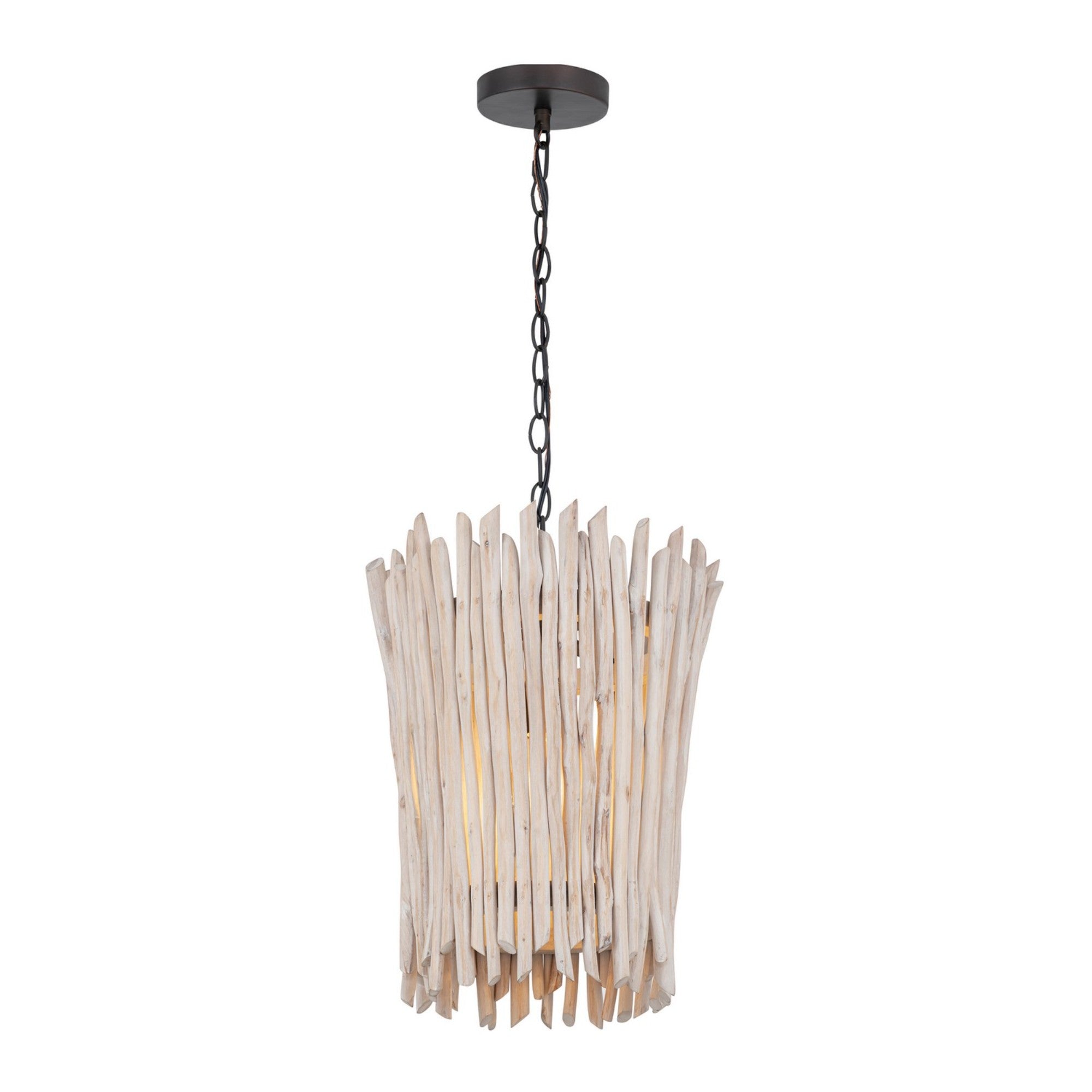 Baywood 18" Pendant, Textured Bronze Finish