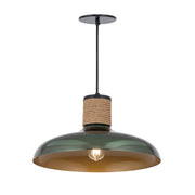 Bingham 17" Pendant, June Bug Finish - Bees Lighting