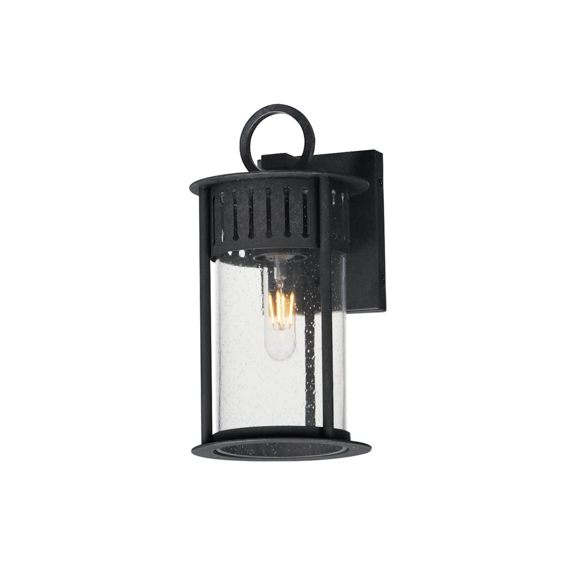 Windsor 13" Outdoor Wall Sconce, Black Patina Finish - Bees Lighting