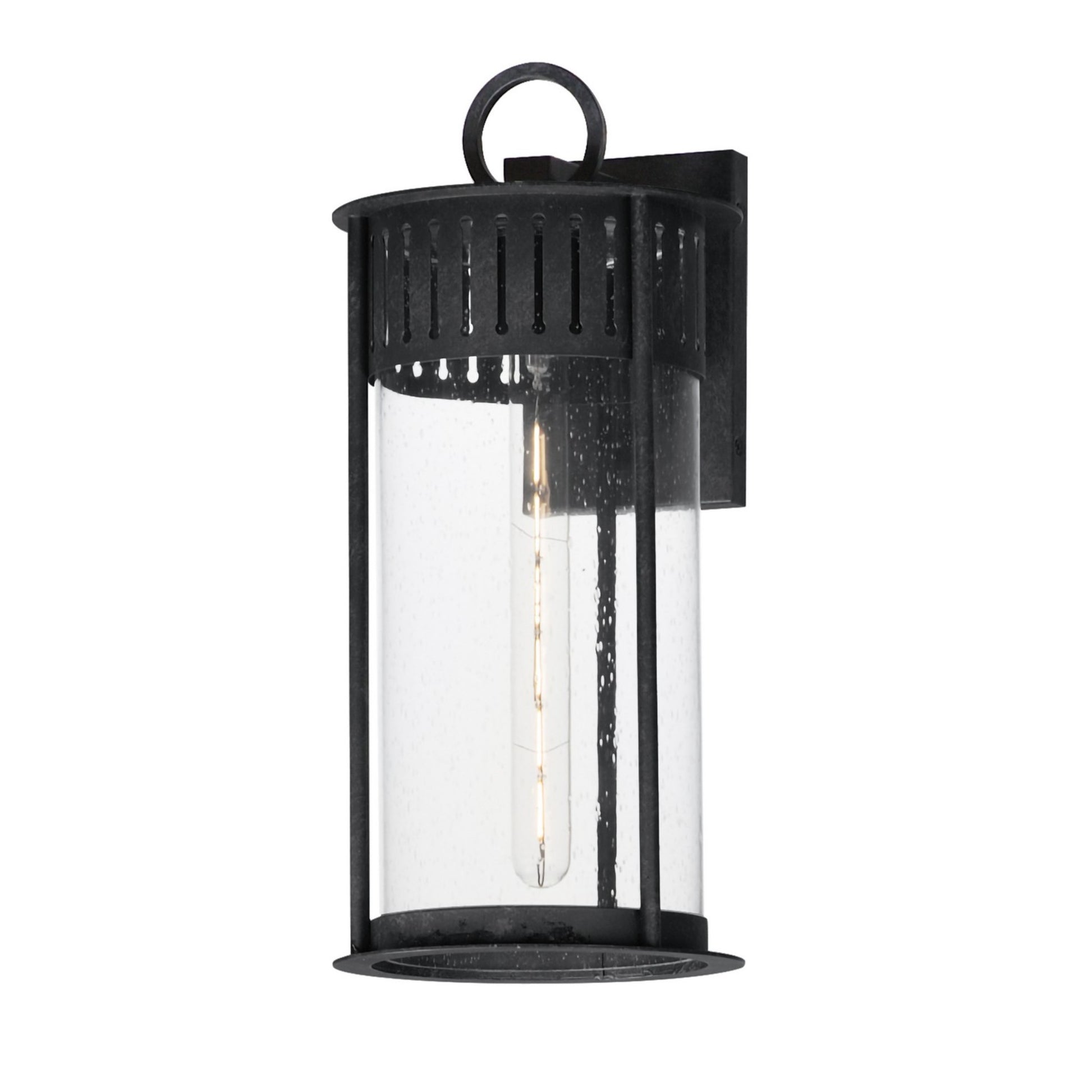Windsor 18" Outdoor Wall Sconce, Black Patina Finish - Bees Lighting
