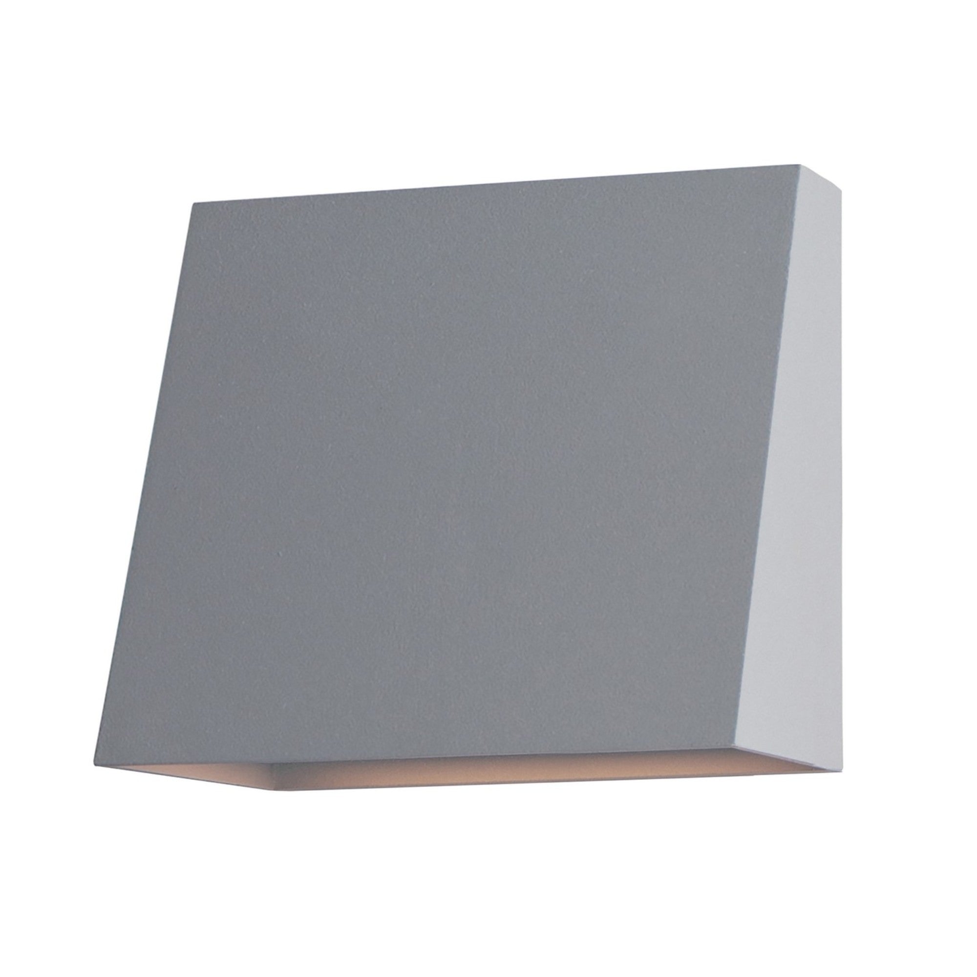 Pathfinder 9" LED Outdoor Wall Sconce, Silver Finish - Bees Lighting