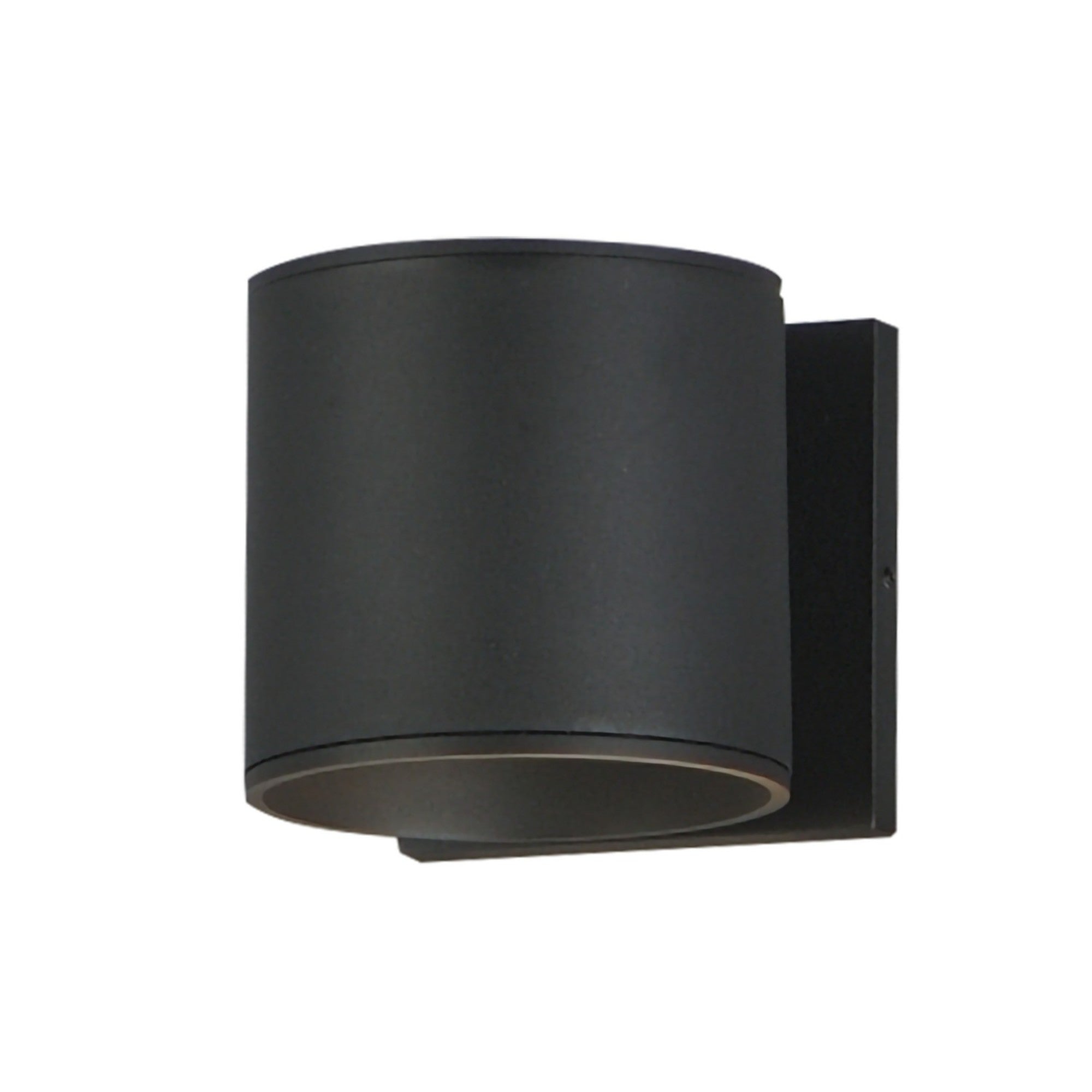 Stout 5" LED Wall Sconce, Black Finish - Bees Lighting