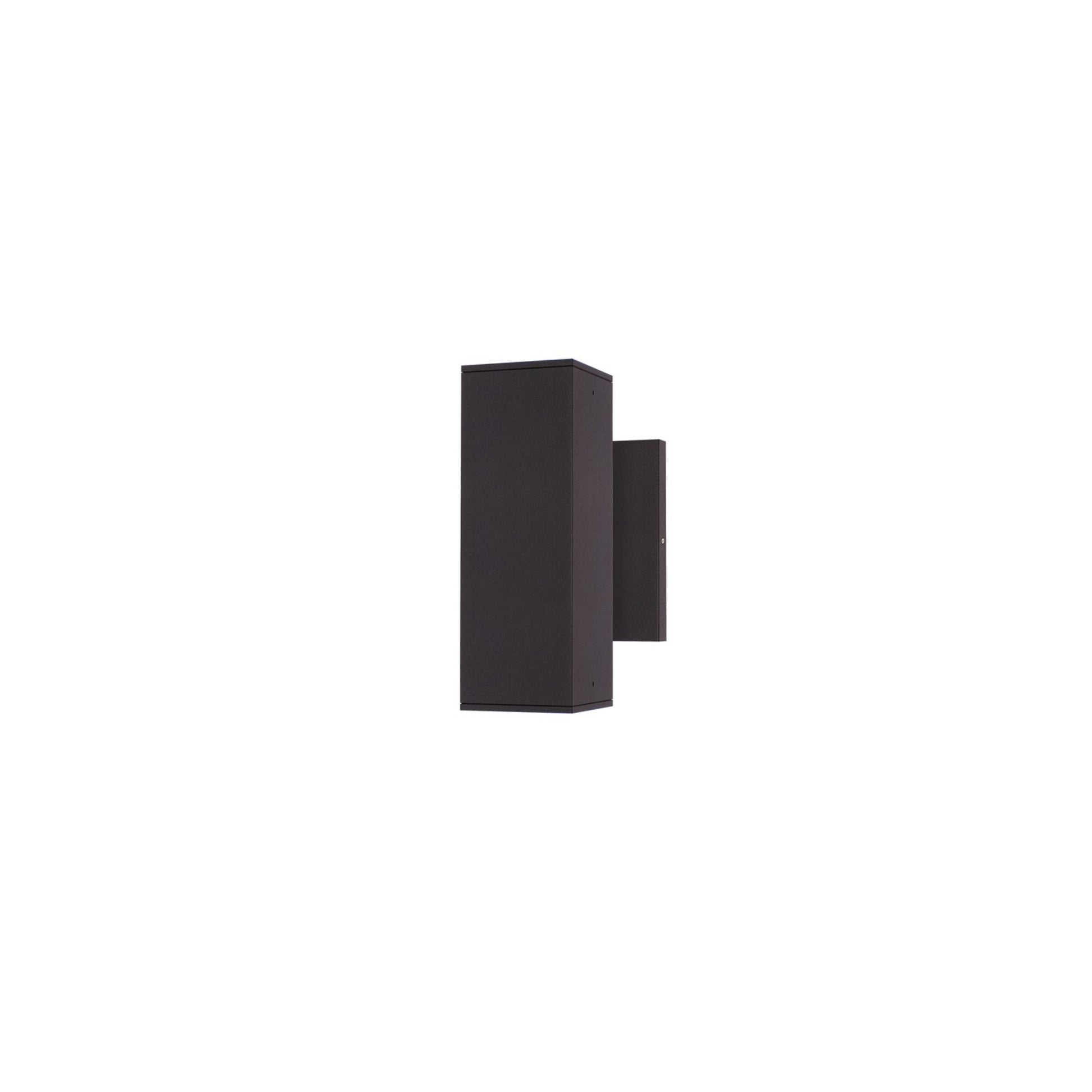 Culvert 8" LED Outdoor Wall Sconce, Bronze Finish, Up & Down Light - Bees Lighting