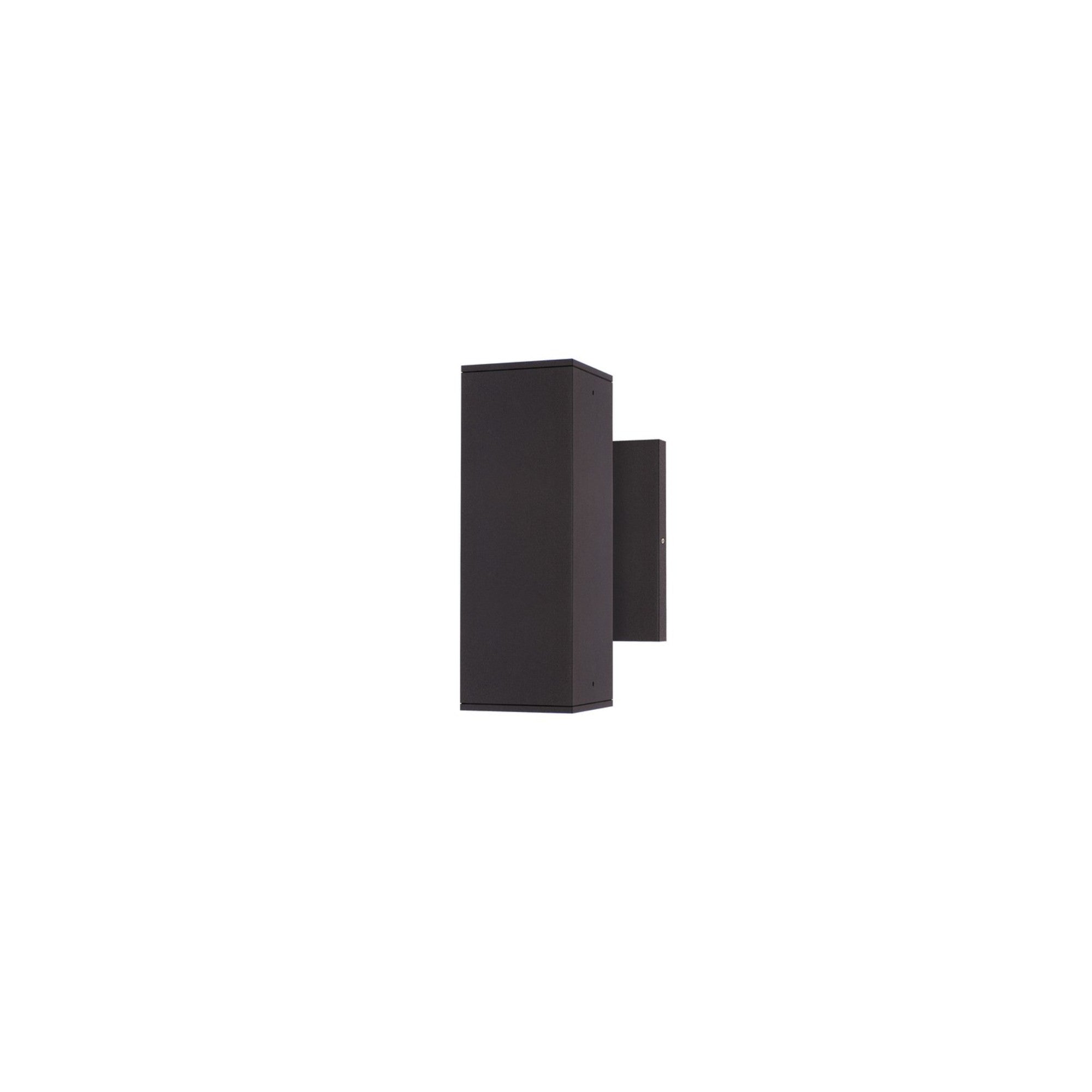 Culvert 8" LED Outdoor Wall Sconce, Bronze Finish, Up & Down Light - Bees Lighting