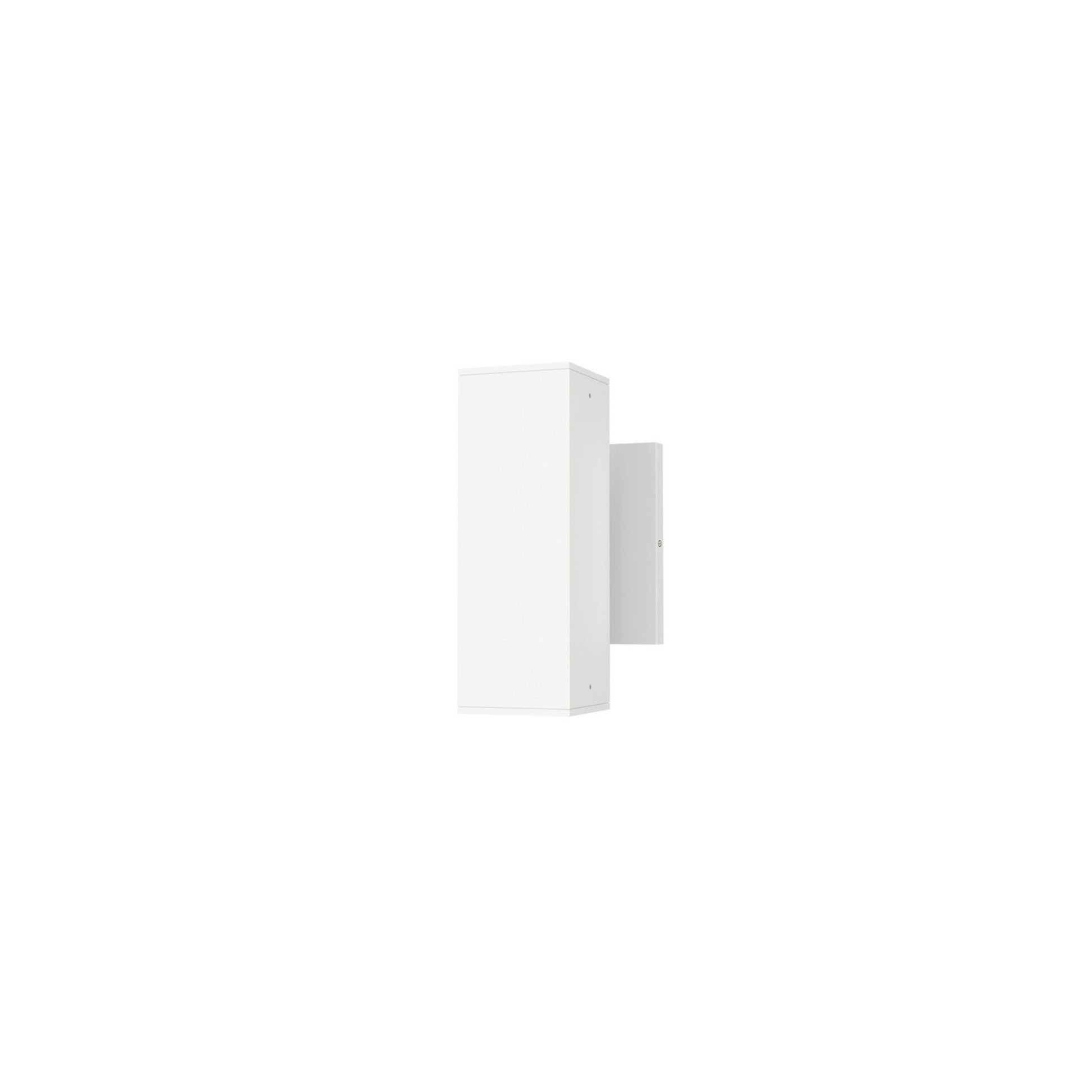 Culvert 8" LED Outdoor Wall Sconce, White Finish, Down Light - Bees Lighting