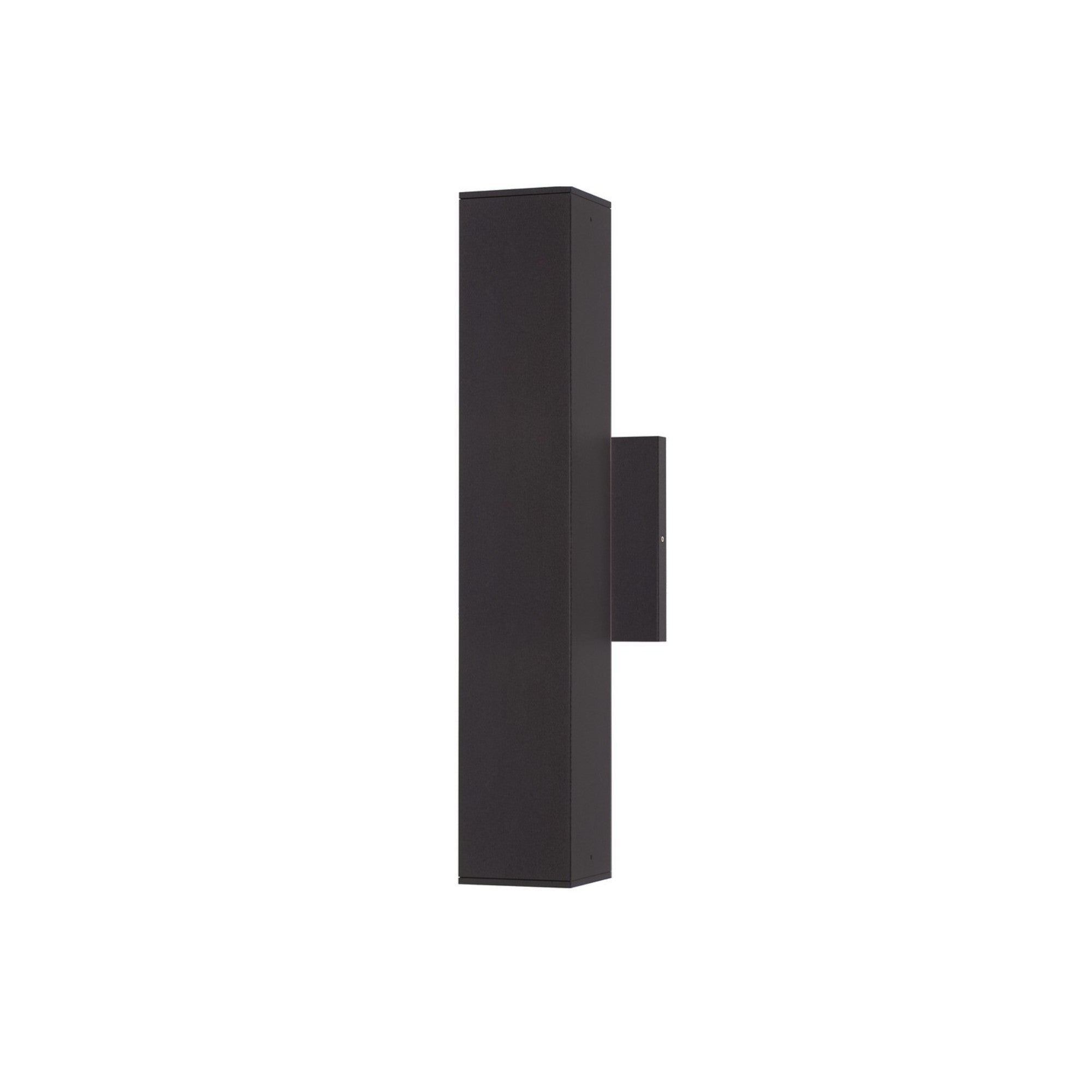 Culvert 15" LED Outdoor Wall Sconce, Bronze Finish, Up & Down Light - Bees Lighting