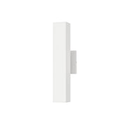 Culvert 15" LED Outdoor Wall Sconce, White Finish, Up & Down Light - Bees Lighting