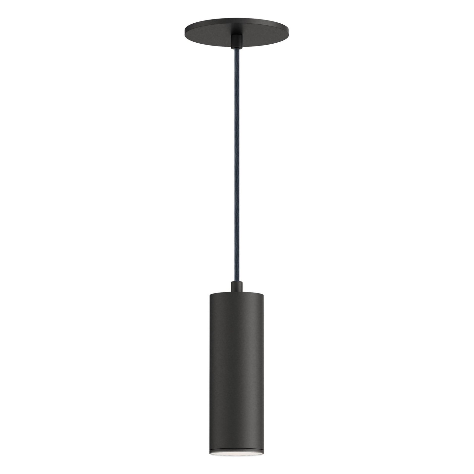 Calibro 8" LED Outdoor Pendant, Black Finish - Bees Lighting