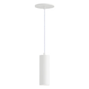 Calibro 8" LED Outdoor Pendant, White Finish - Bees Lighting