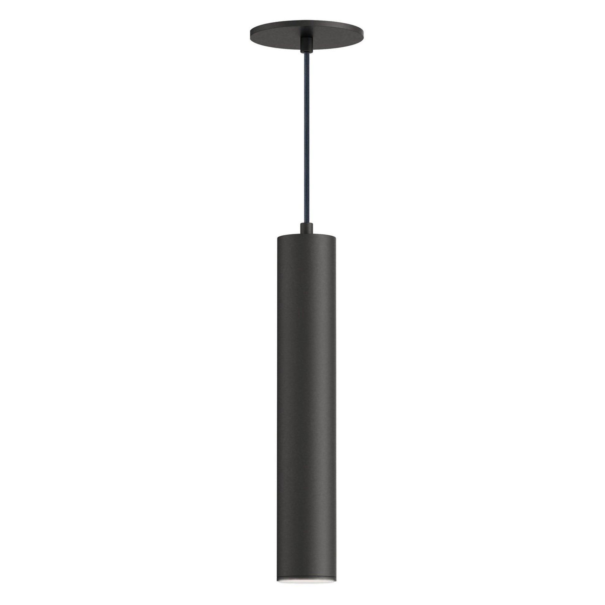 Calibro 15" LED Outdoor Pendant, Black Finish - Bees Lighting