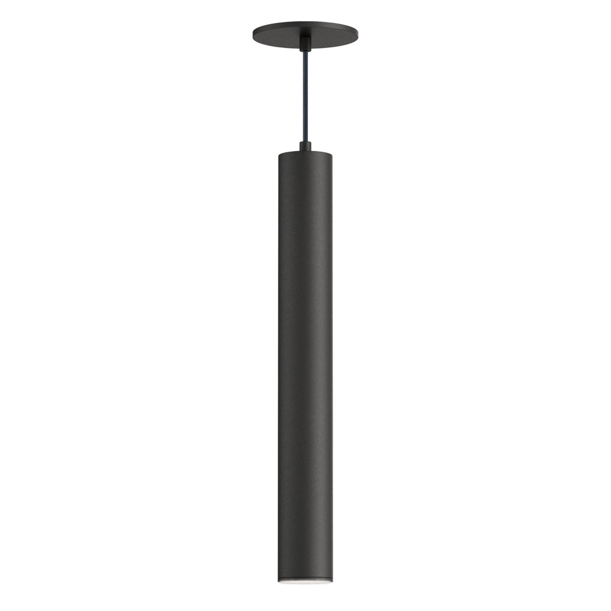 Calibro 20" LED Outdoor Pendant, Black Finish - Bees Lighting