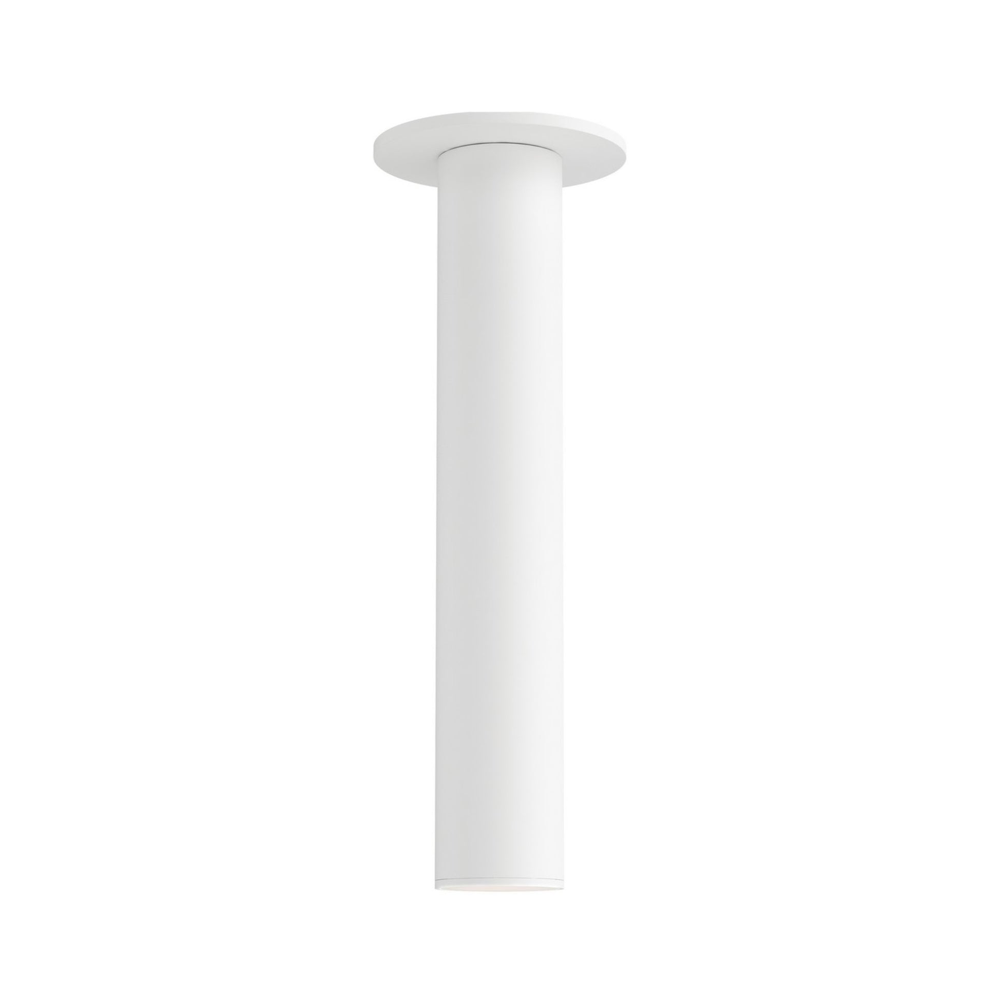 Calibro 15" LED Outdoor Flush Mount, White Finish - Bees Lighting