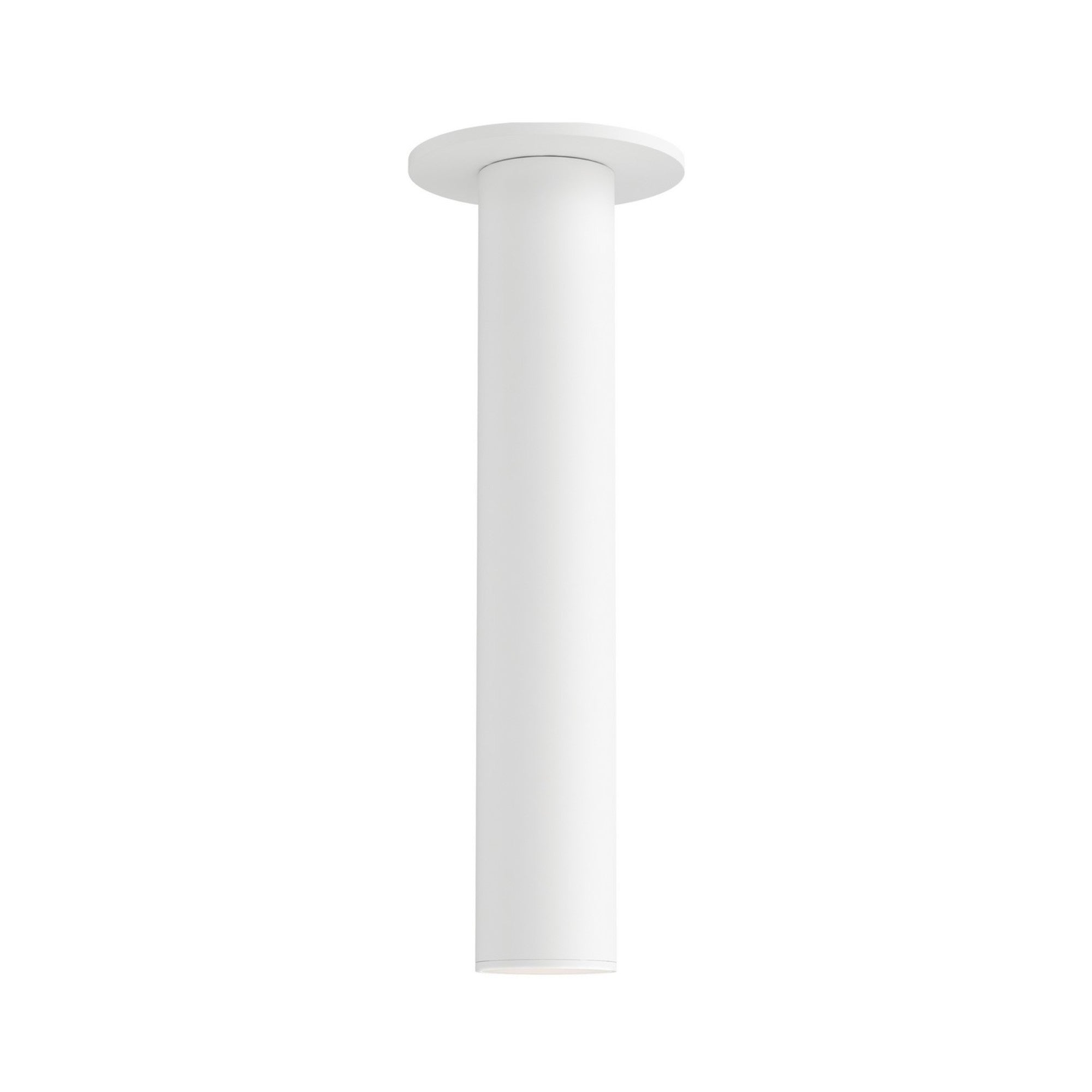 Calibro 15" LED Outdoor Flush Mount, White Finish - Bees Lighting