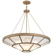 Istria 37" 12-Light Pendant, Ashen Gold Finish - Bees Lighting