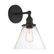 Barwell 14" Bathroom Vanity Light, Coal Finish - Bees Lighting
