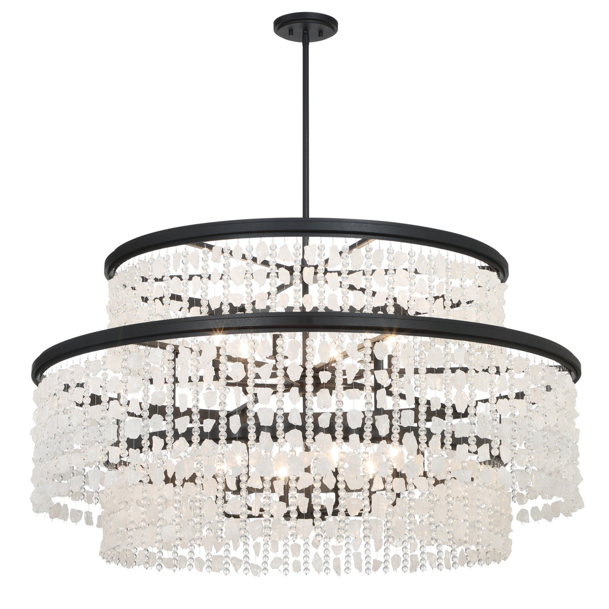 Shimmering Elegance Chandelier - Bees Lighting