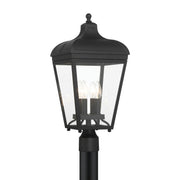 Marquee 22" 4-Light Outdoor Post Lantern, Sand Coal Finish - Bees Lighting