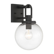 Wenston Outdoor Wall Sconce Black Finish - Bees Lighting