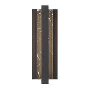 Hvar LED Outdoor Wall Sconce Black Finish - Bees Lighting