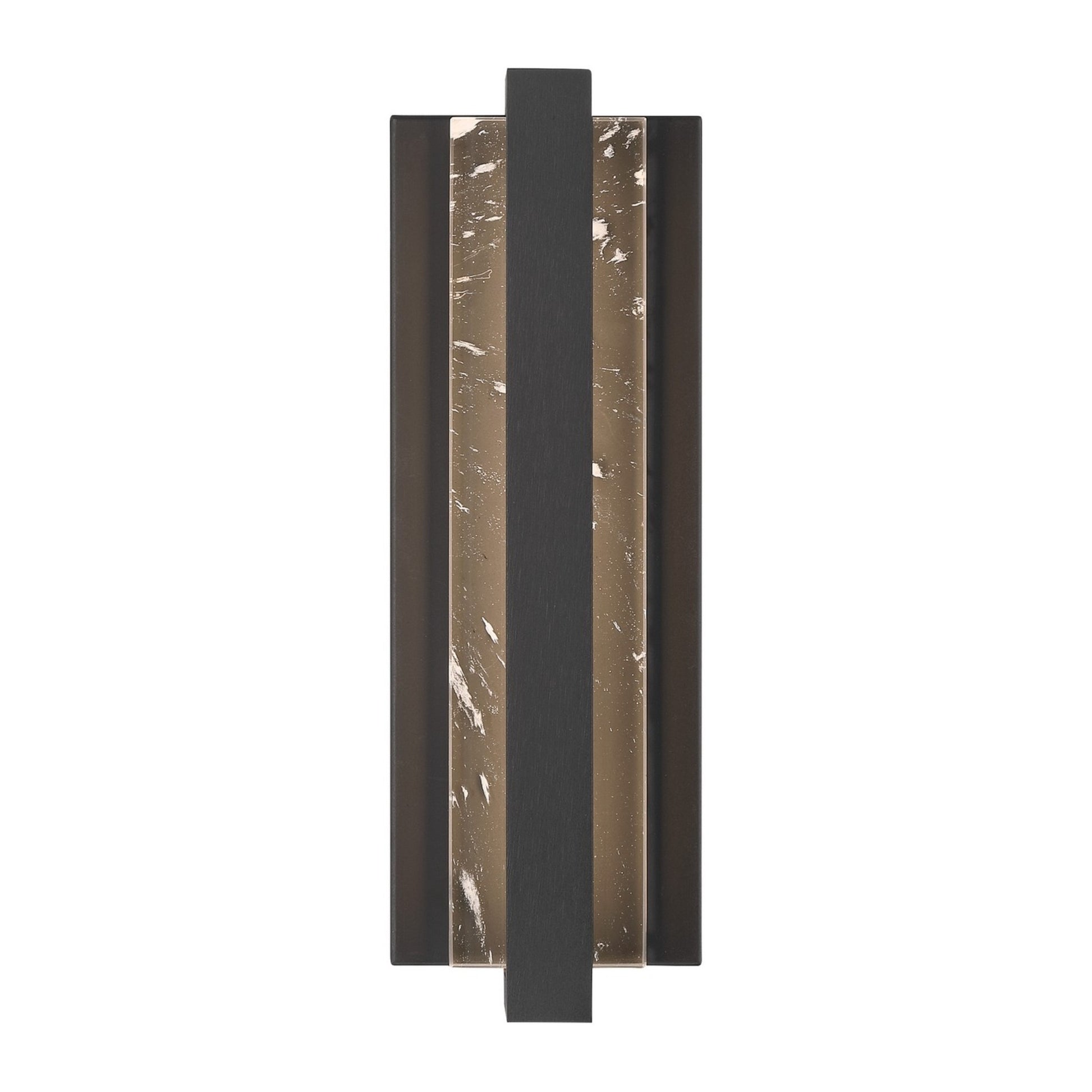 Hvar LED Outdoor Wall Sconce Black Finish - Bees Lighting