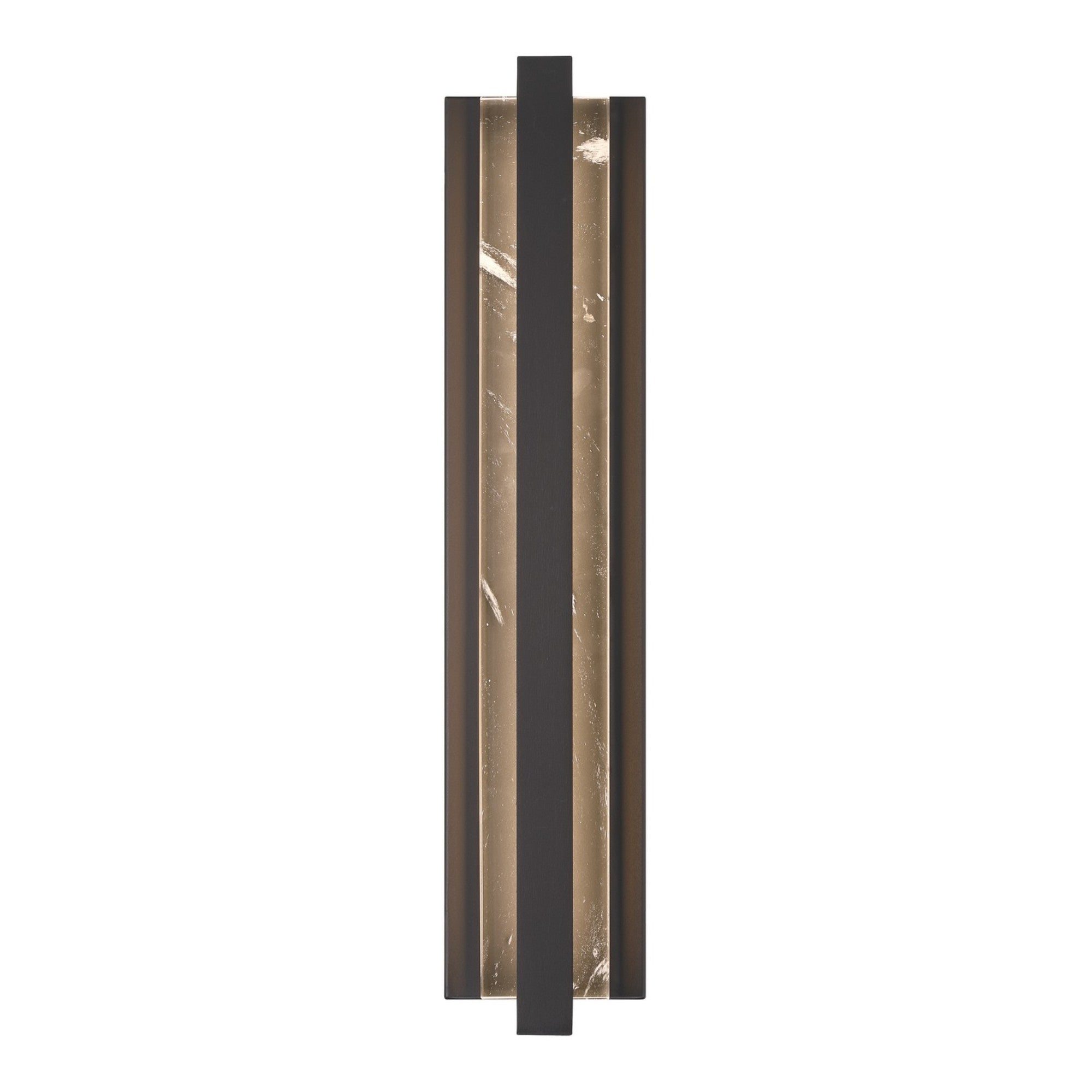 Hvar LED Outdoor Wall Sconce Black Finish - Bees Lighting
