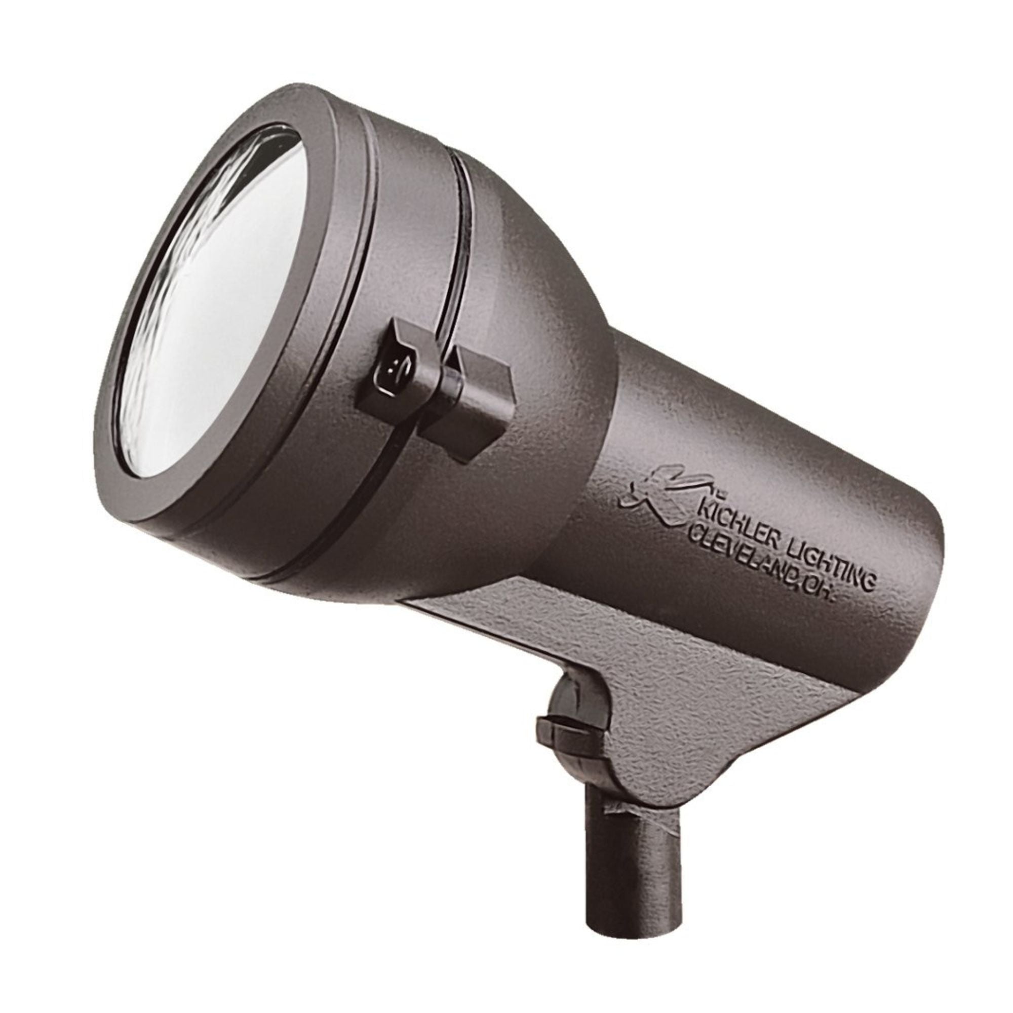 120V Small 4" Flood Light, Textured Architectural Bronze