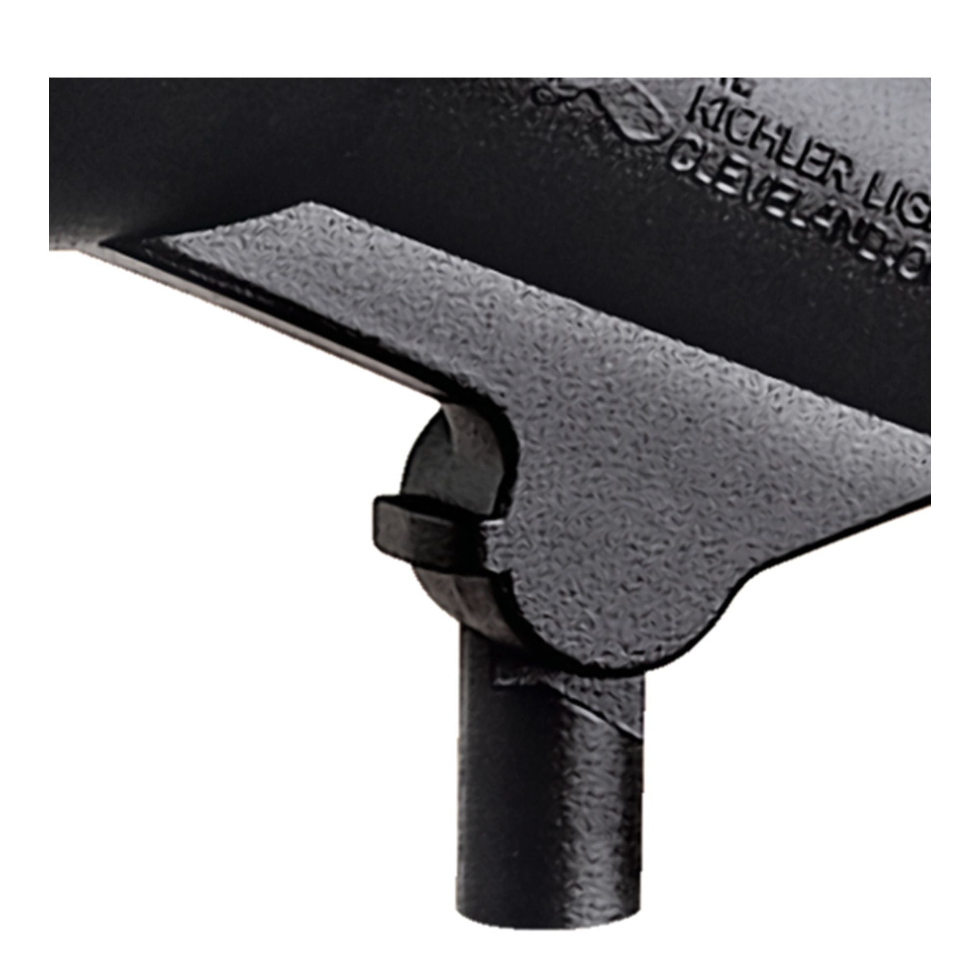 120V Small 4" Flood Light, Textured Black