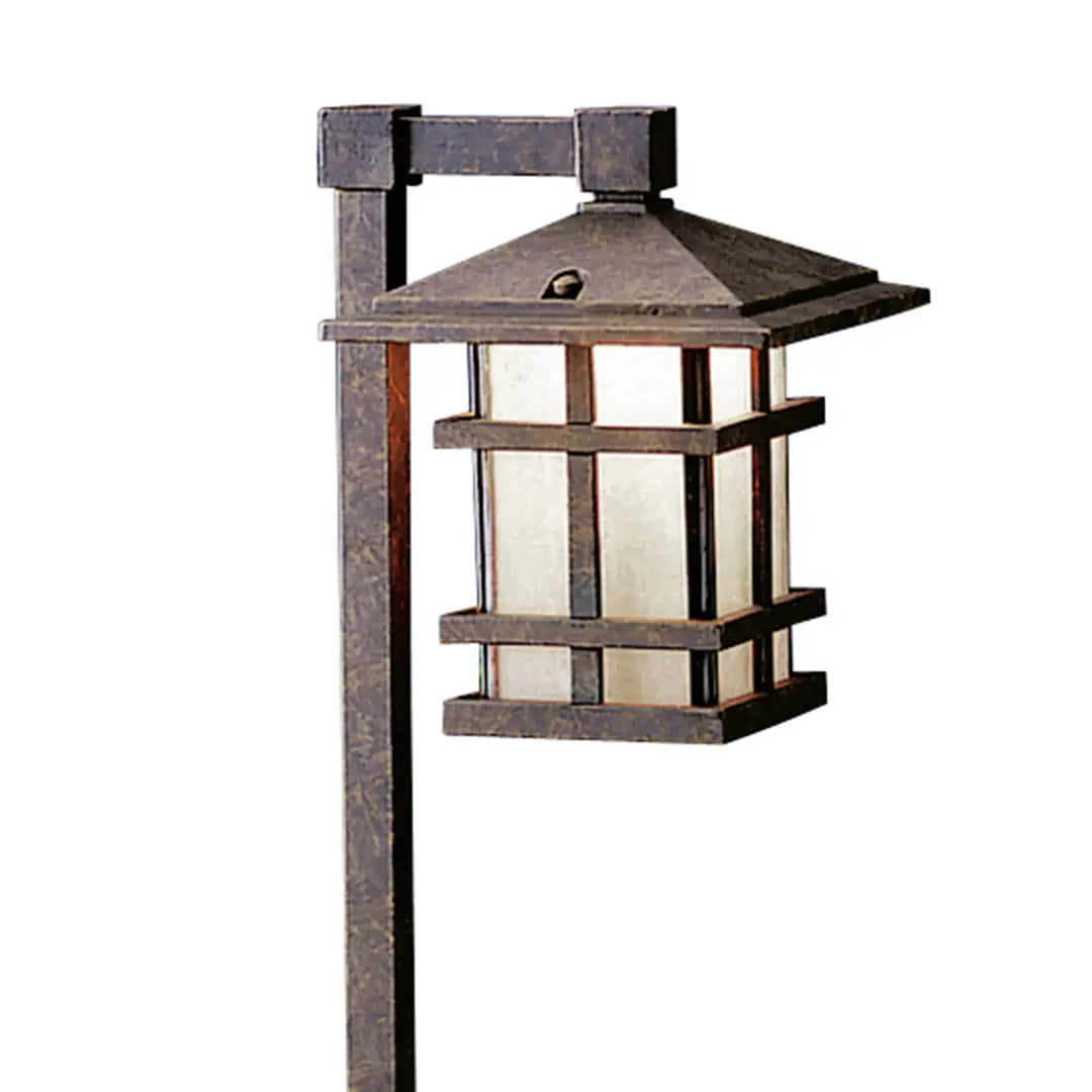 120V Cross Creek Path Light, Aged Bronze - Bees Lighting