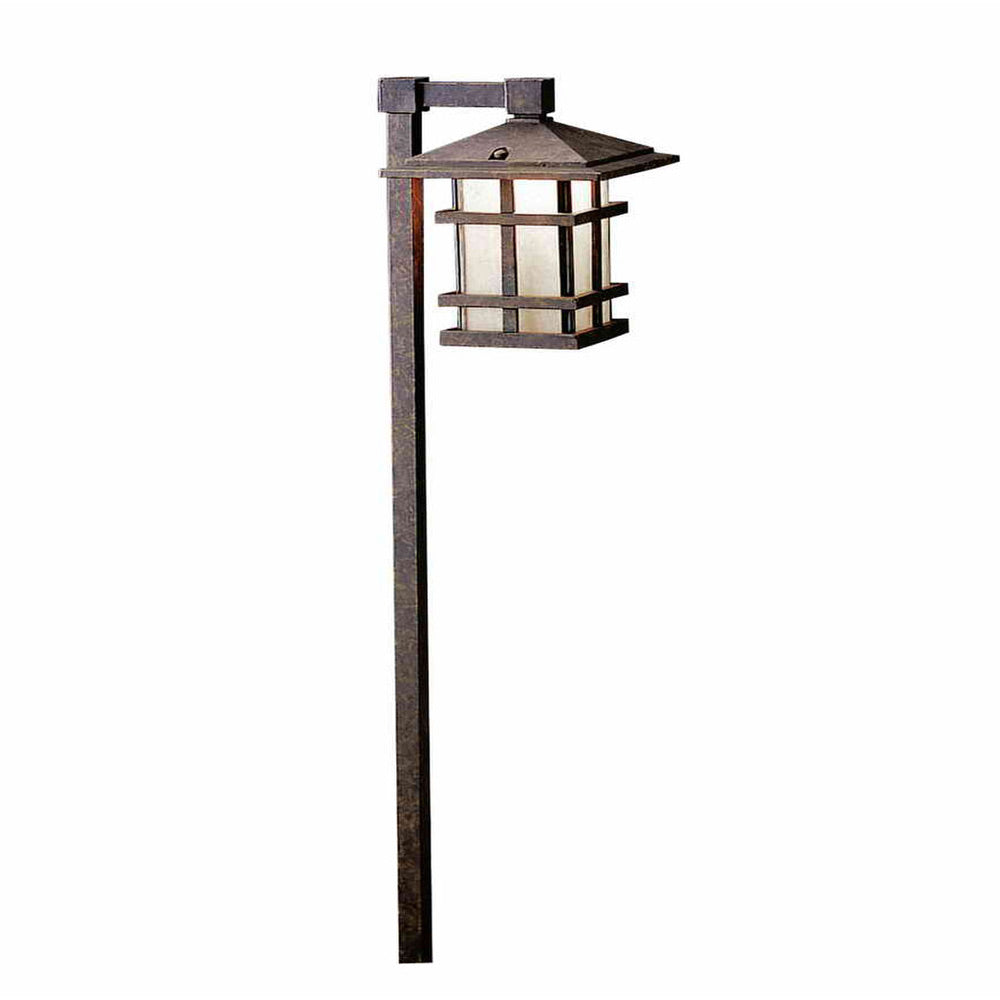 120V Cross Creek Path Light, Aged Bronze - Bees Lighting