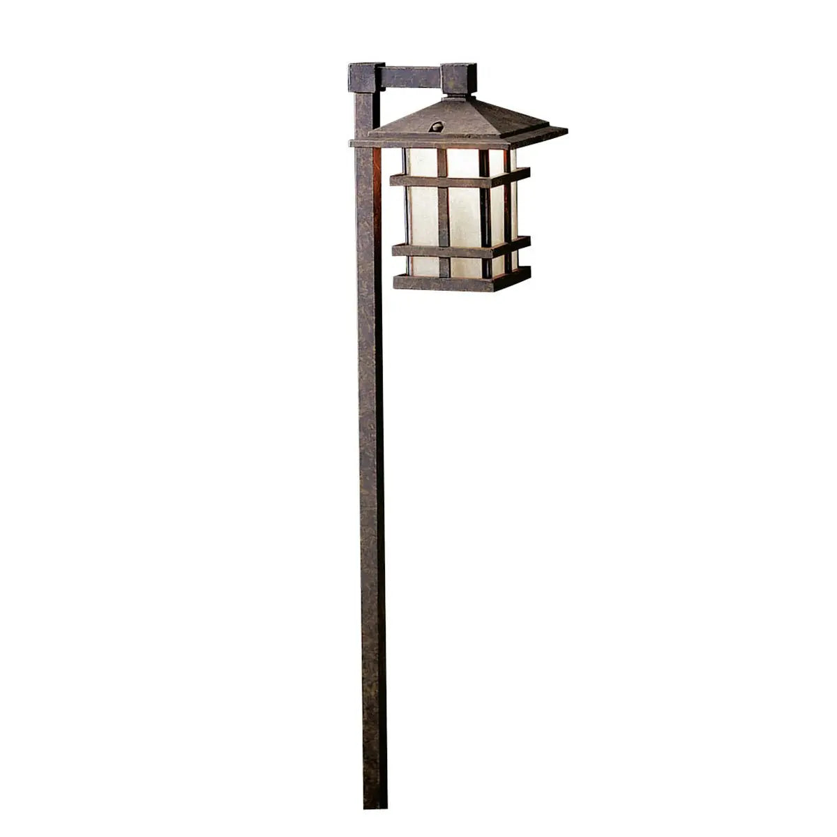 120V Cross Creek Path Light, Aged Bronze - Bees Lighting