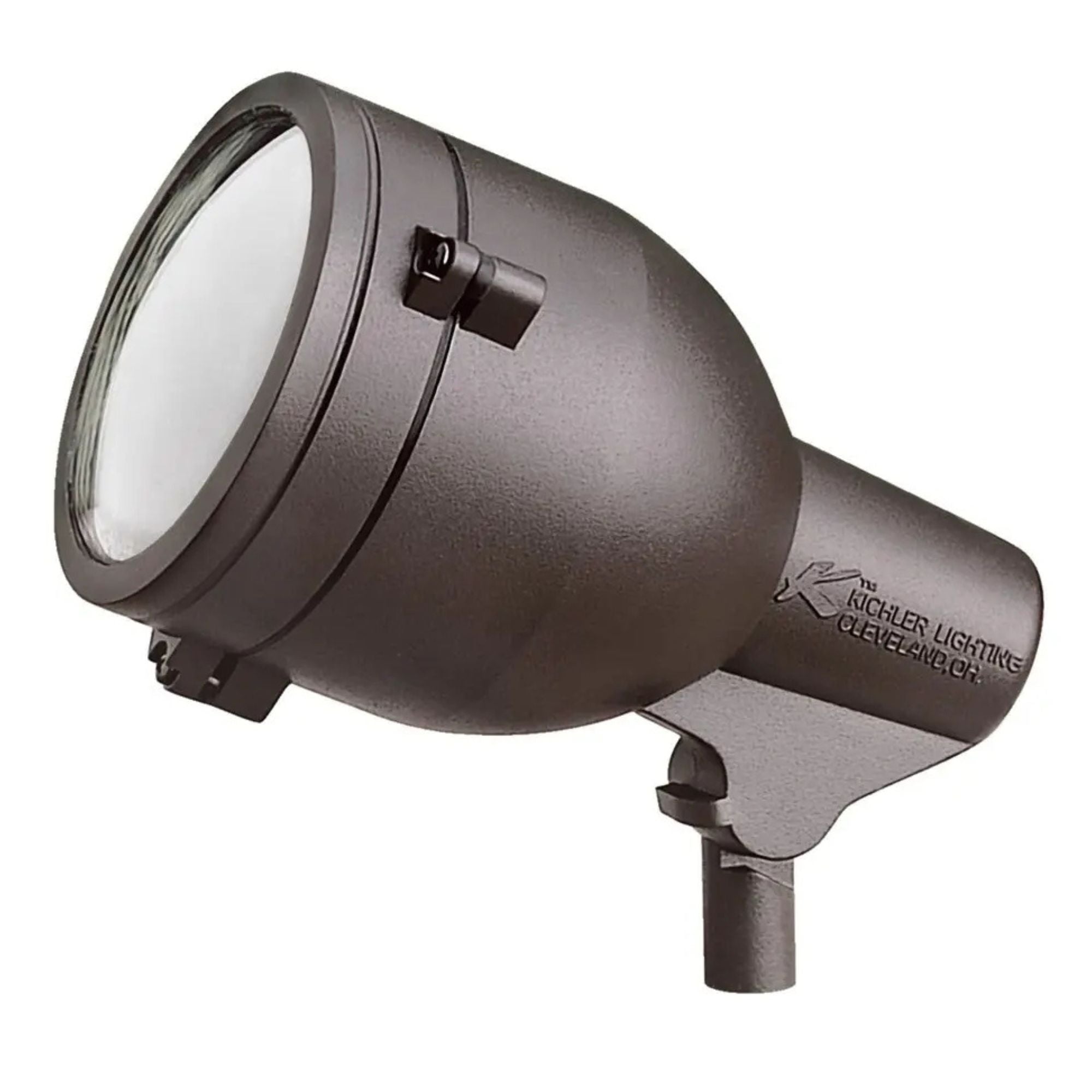 120V Medium-sized 5" Flood Light, Textured Architectural Bronze