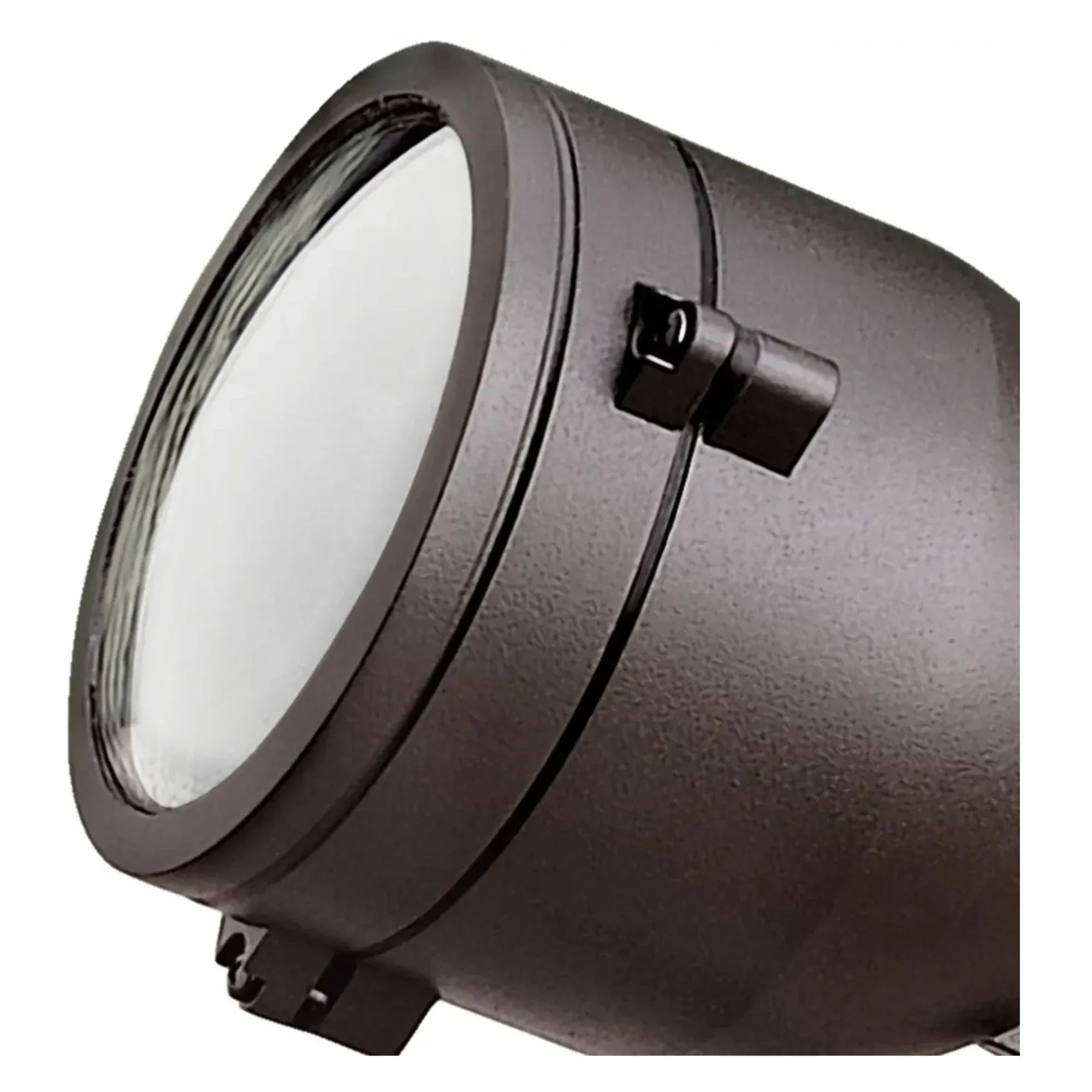 120V Medium-sized 5" Flood Light, Textured Architectural Bronze
