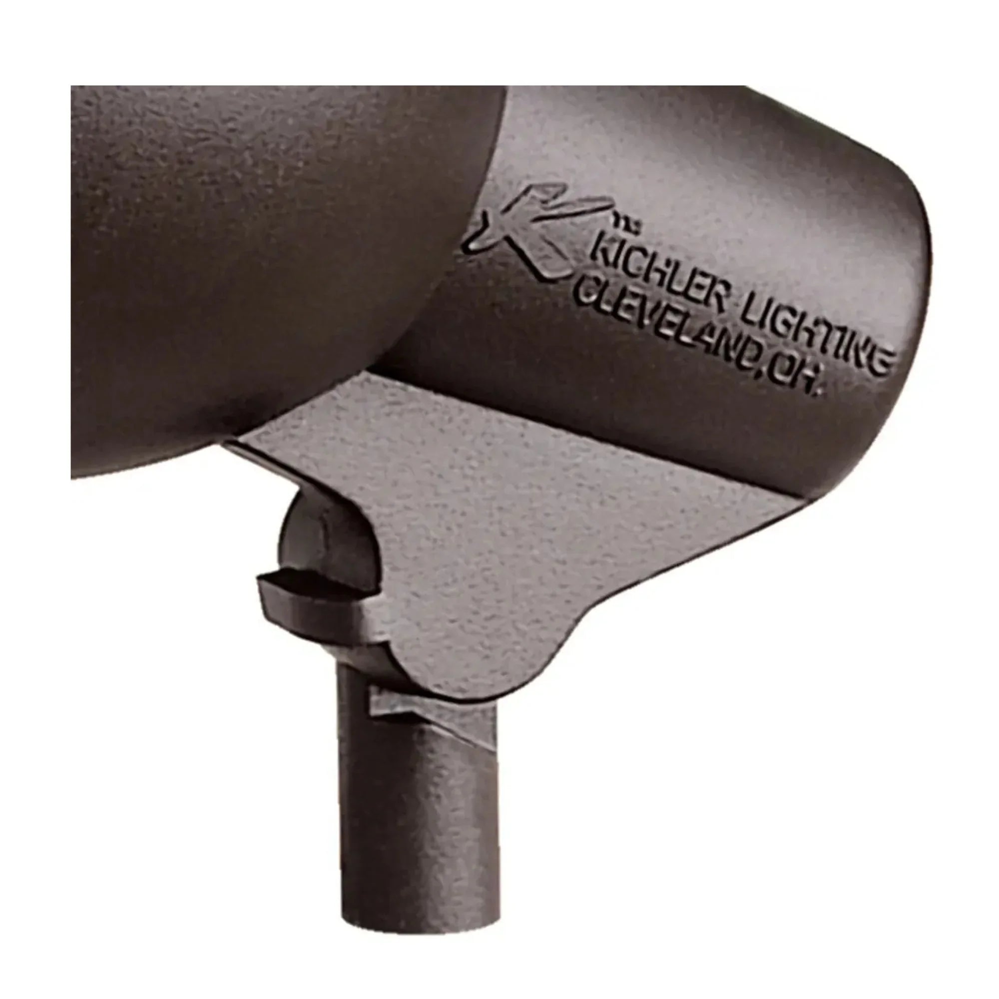 120V Medium-sized 5" Flood Light, Textured Architectural Bronze