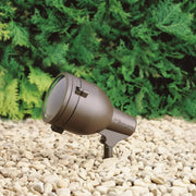 120V Medium-sized 5" Flood Light, Textured Architectural Bronze