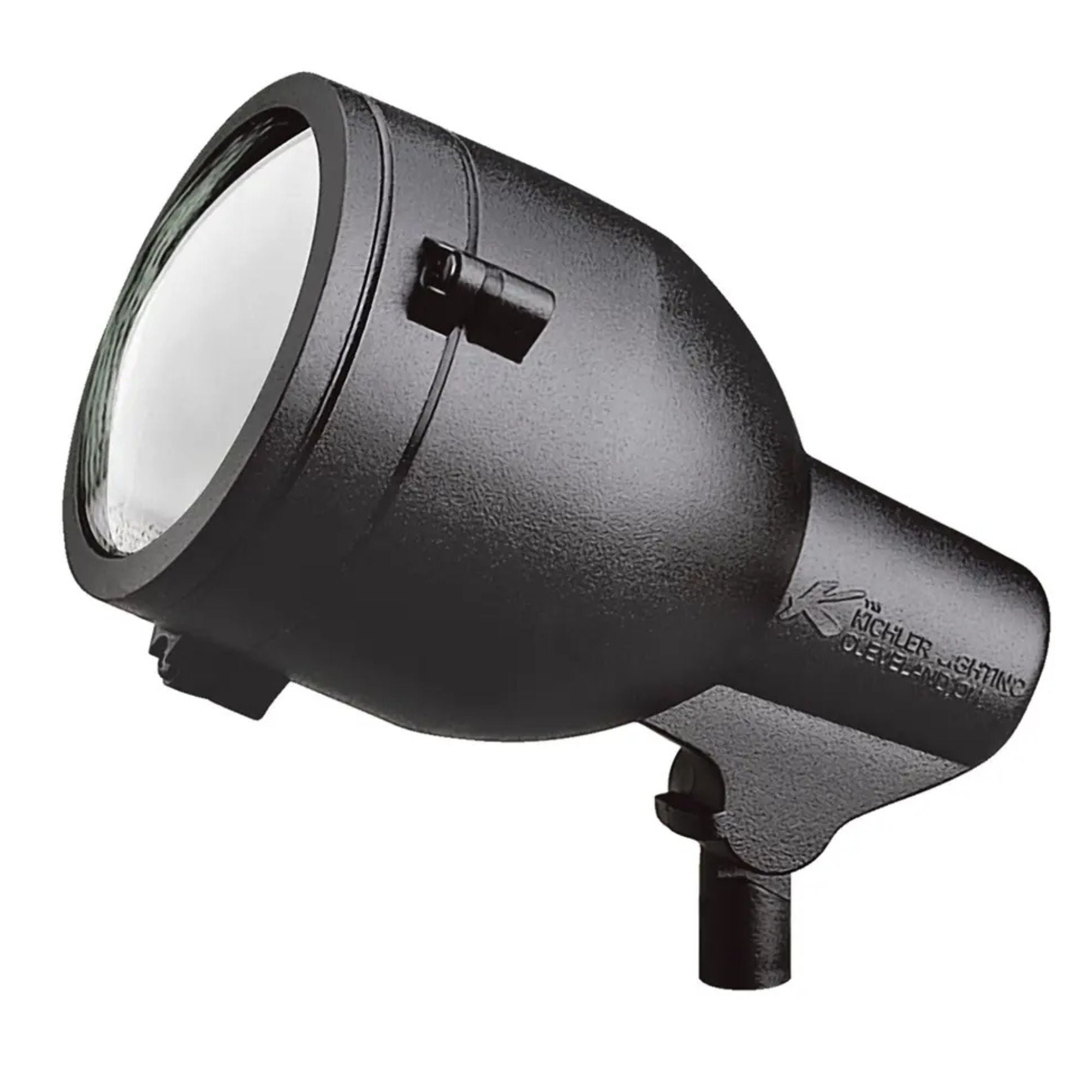 120V Medium-sized 5" Flood Light, Textured Black